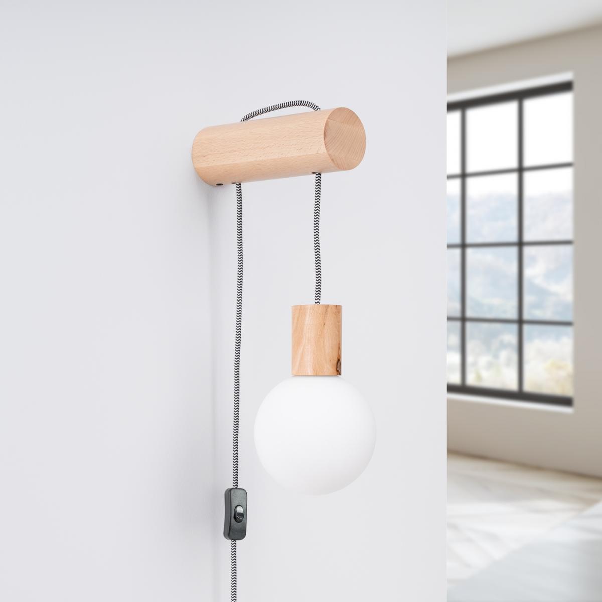 Sollux Lámpara de pared NIBMI G9 con interruptor N/A