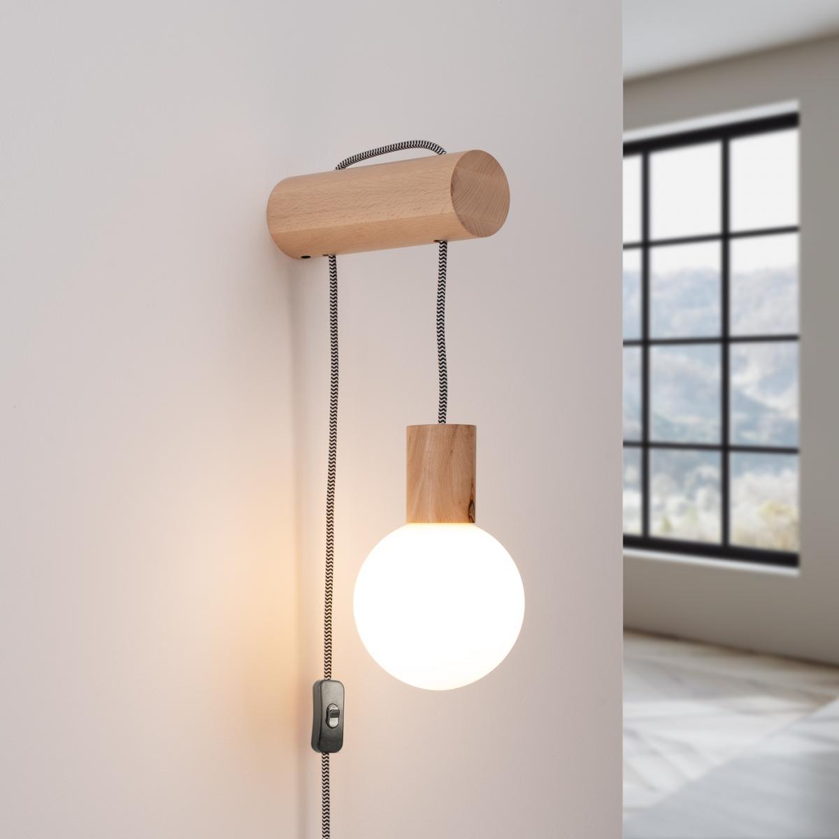 Sollux Lámpara de pared NIBMI G9 con interruptor N/A
