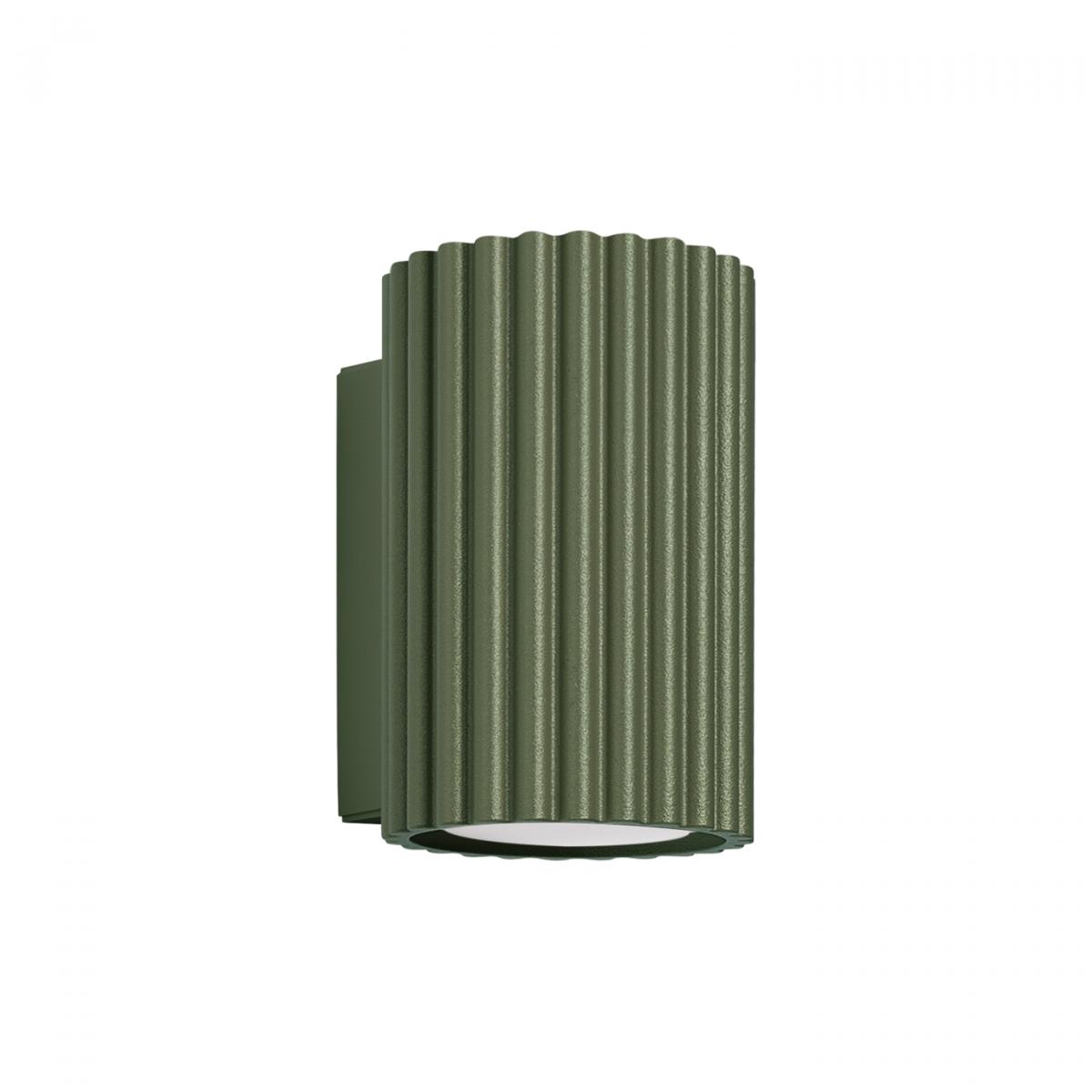 Sollux Aplique KARBON 10 verde oliva N/A