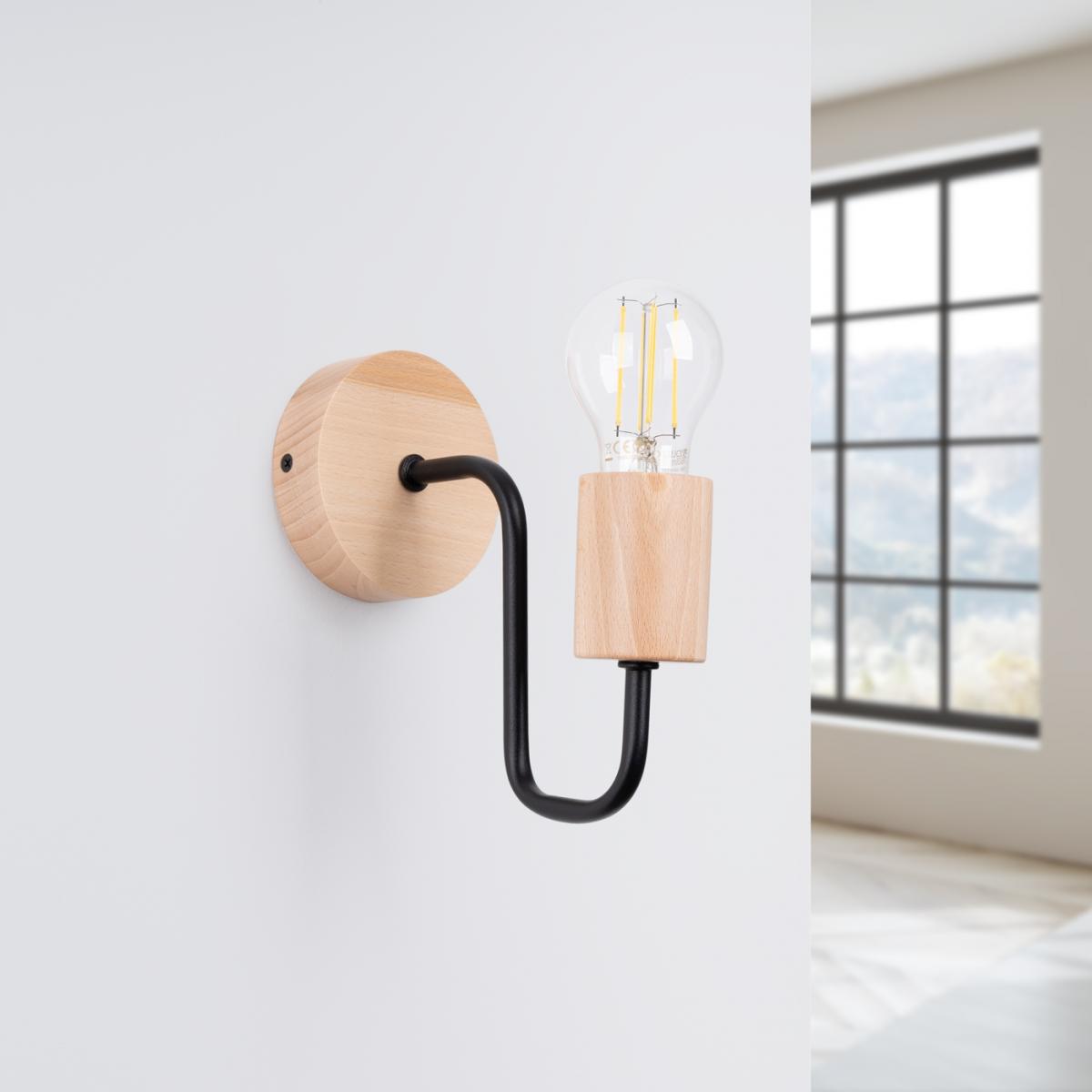 Sollux Aplique TIMBO negro N/A