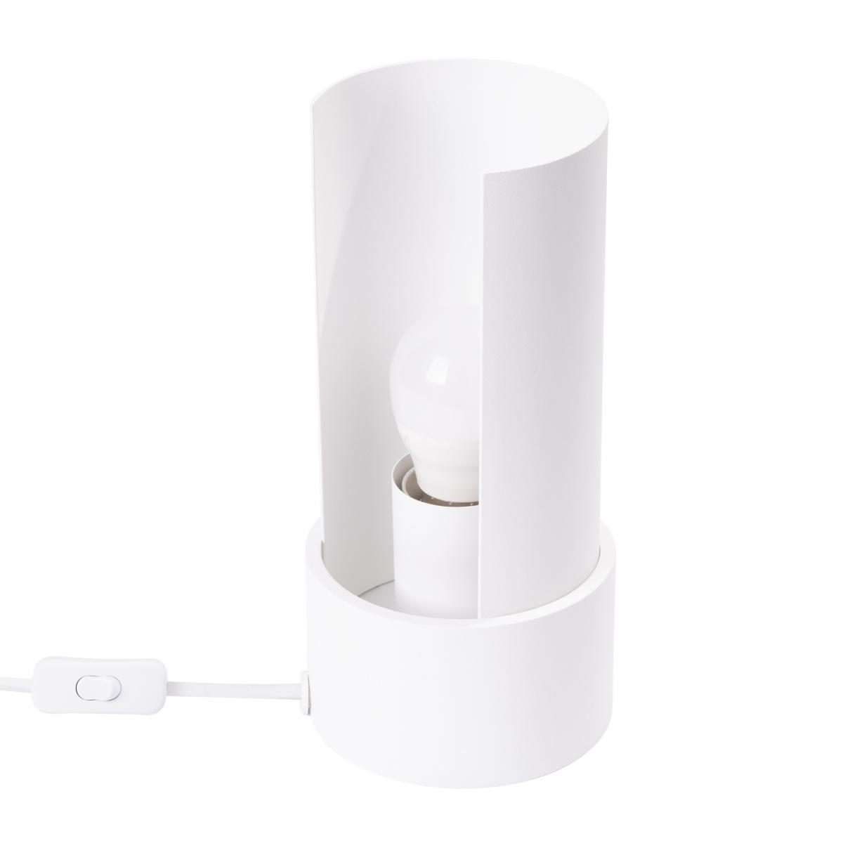 Sollux Lámpara de mesa FLASH blanca N/A