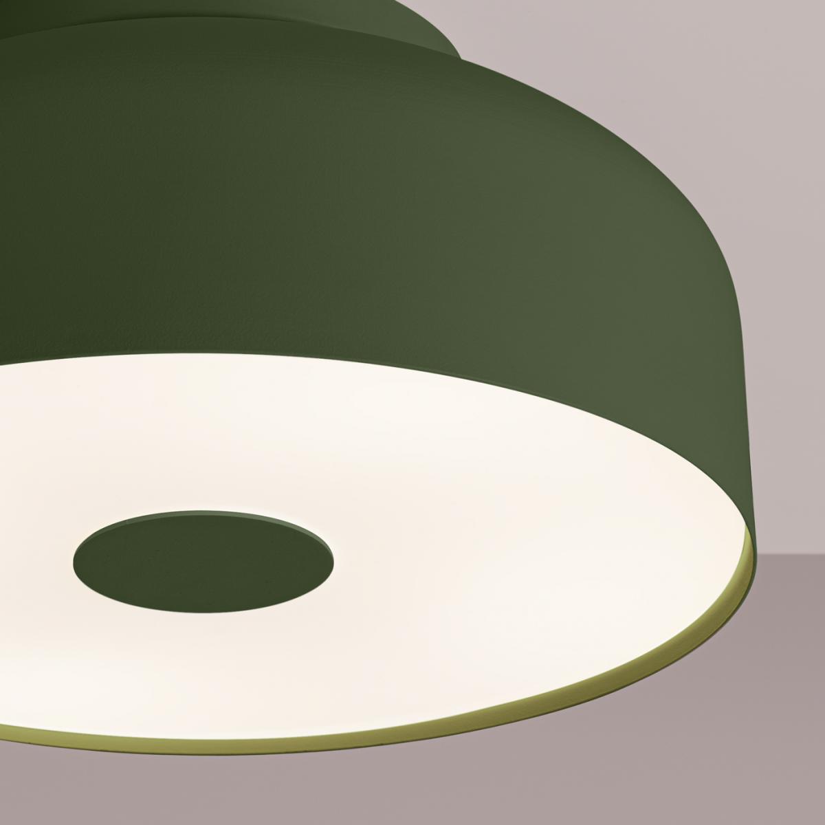 Sollux Lámpara de techo OMIQ verde oliva No aplicable