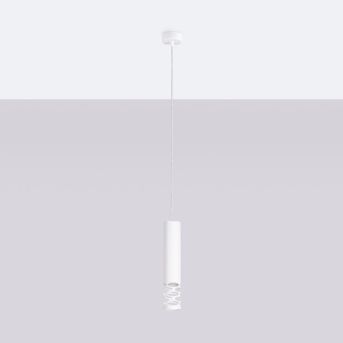 Sollux Lámpara colgante LIRO 1 blanco No aplicable