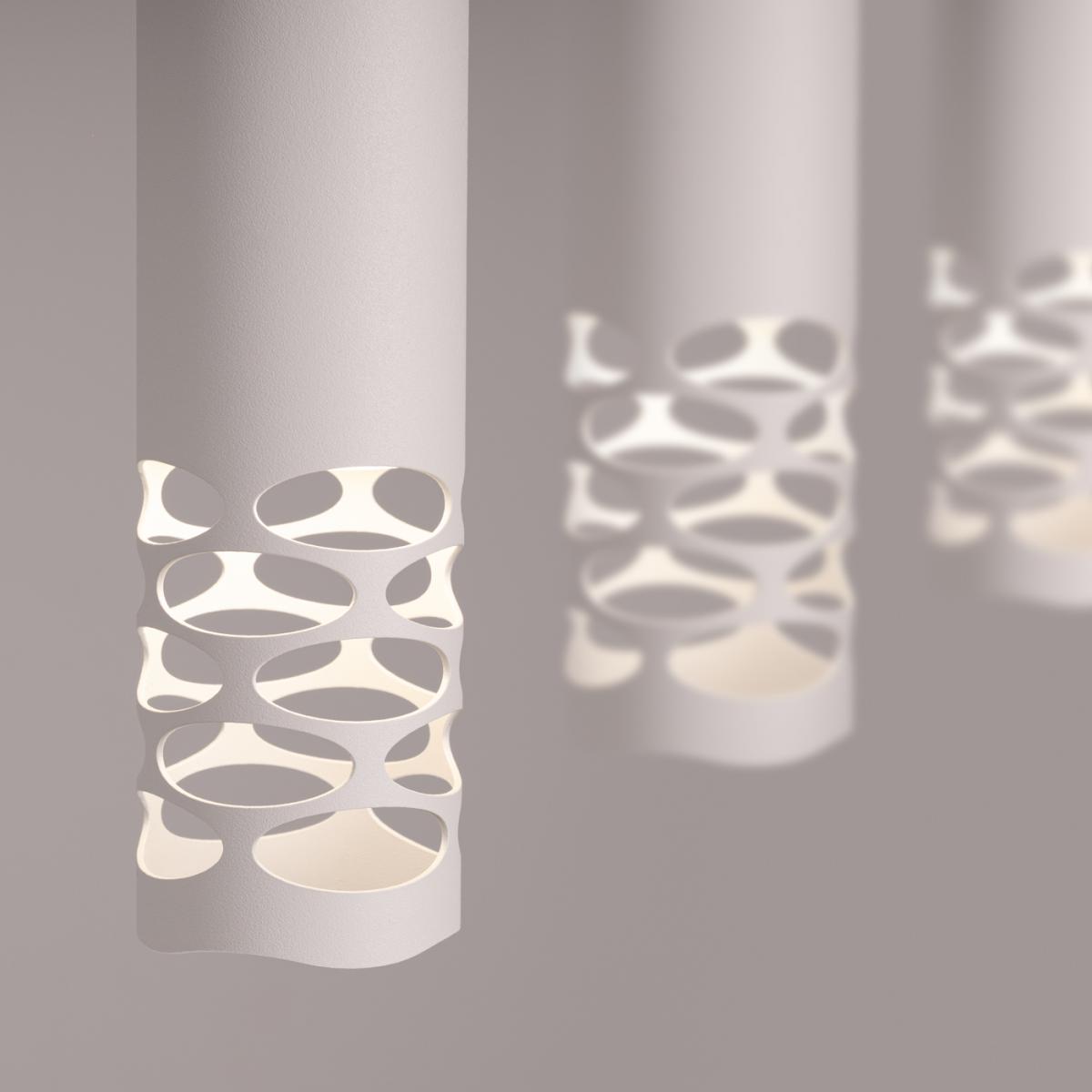 Sollux Lámpara colgante LIRO 3L blanca No aplicable