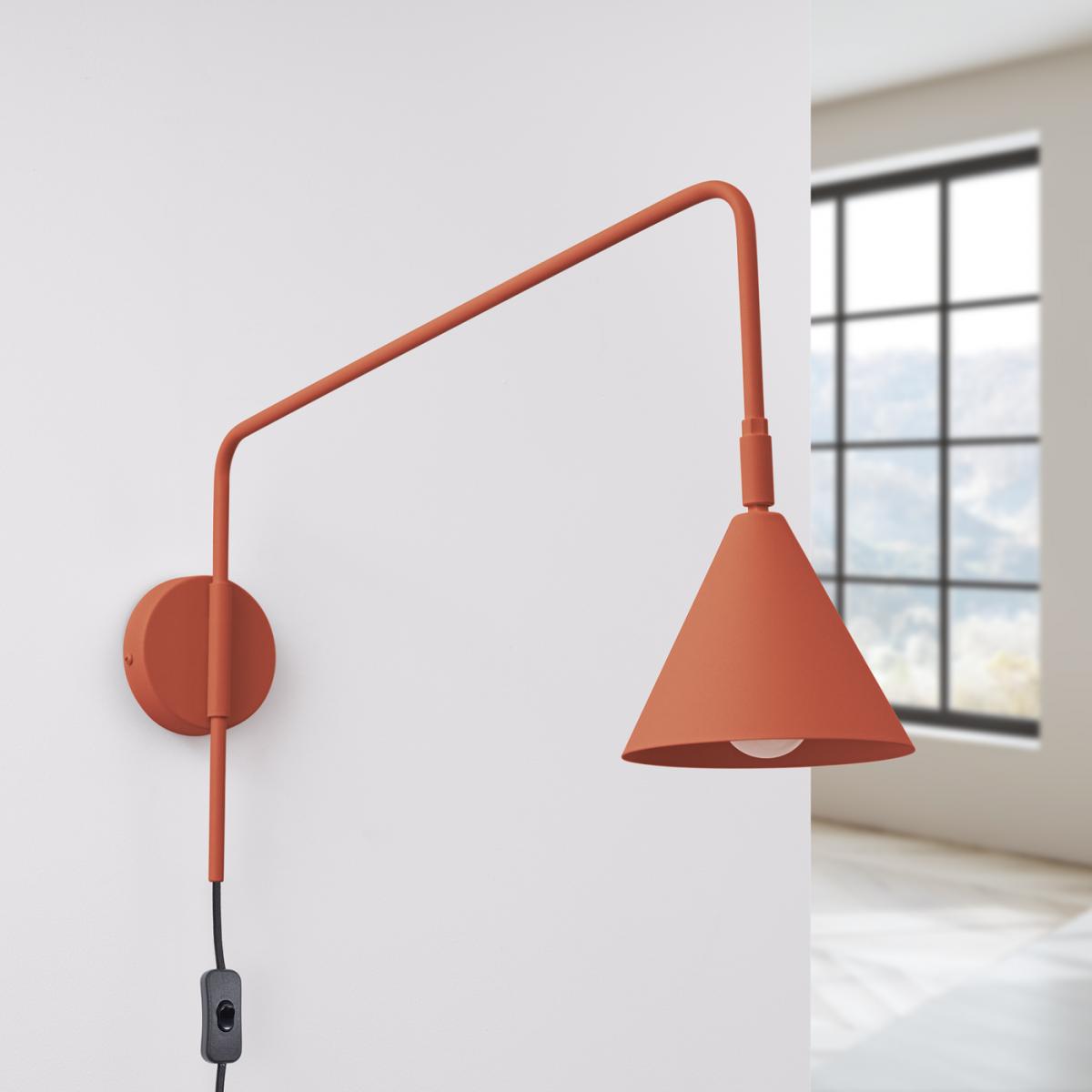 Sollux Aplique NOX rojo ocre No aplicable