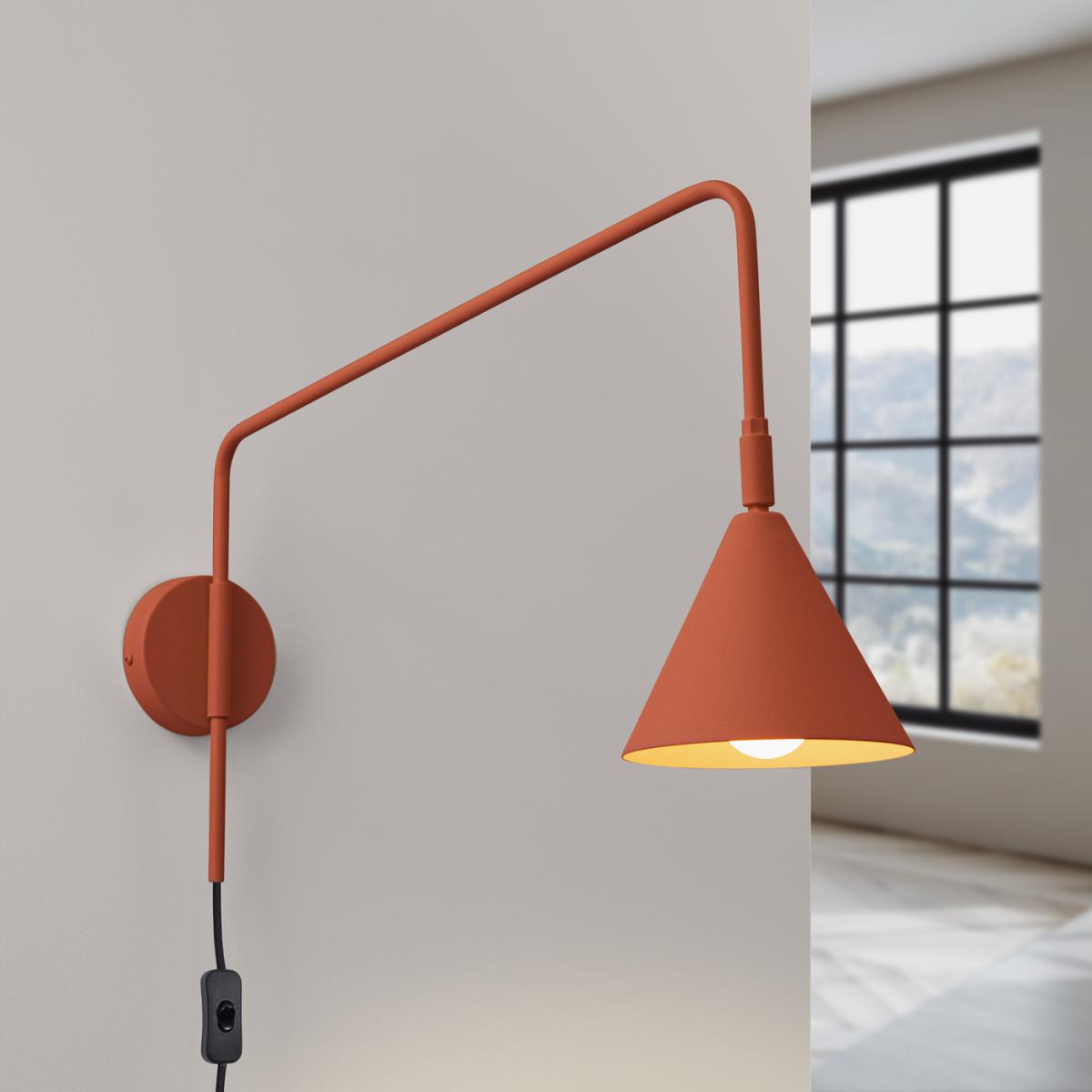 Sollux Aplique NOX rojo ocre No aplicable