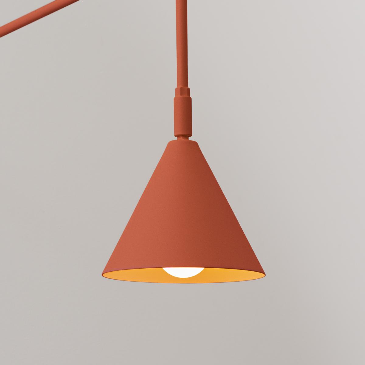 Sollux Aplique NOX rojo ocre No aplicable
