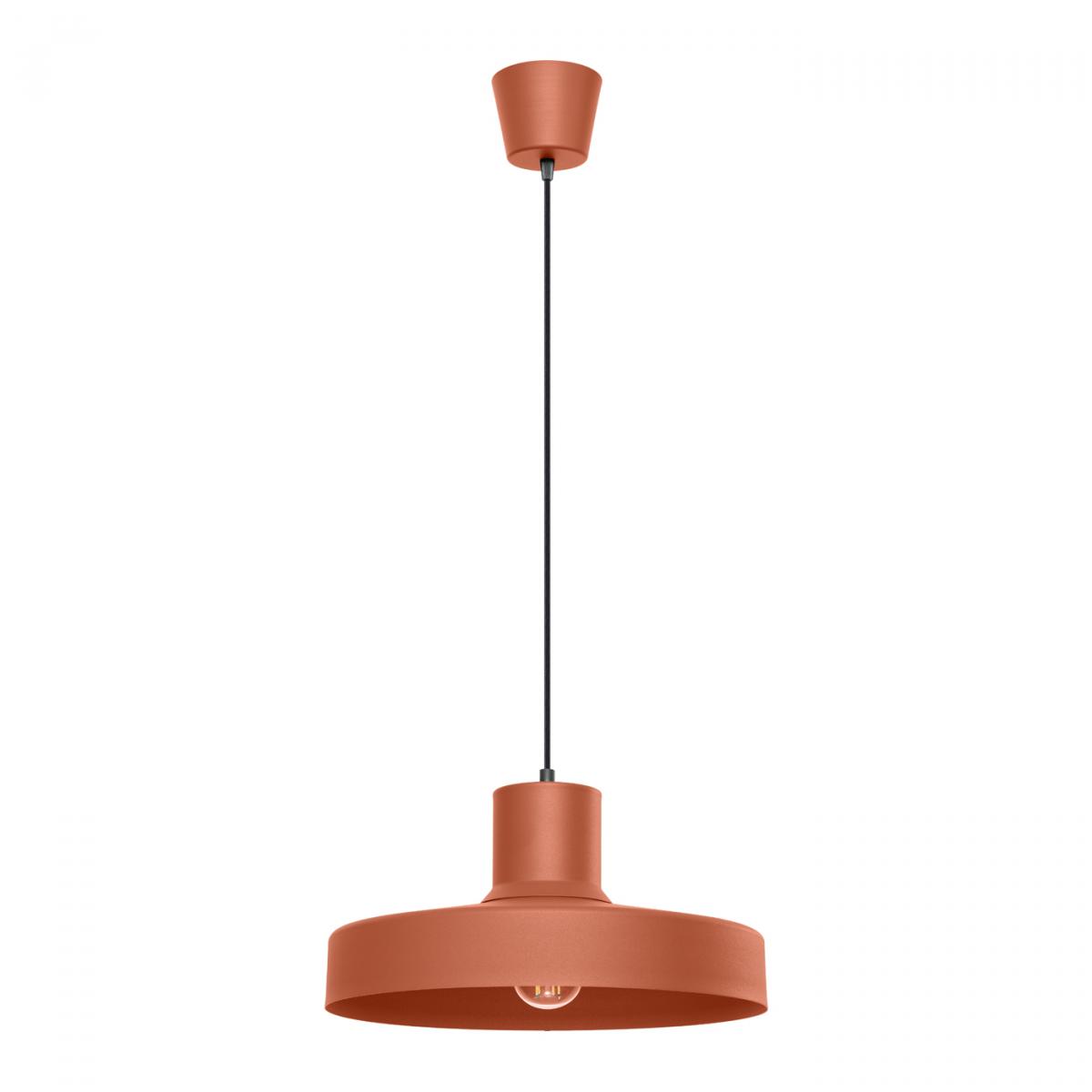 Sollux Lámpara colgante BILO rojo ocre No aplicable