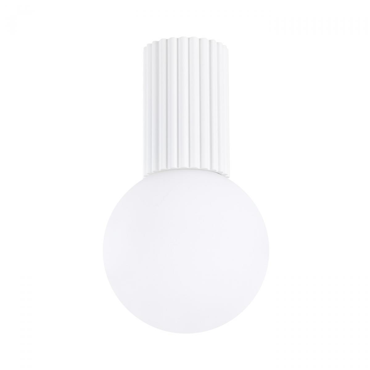 Sollux Lámpara de techo HALO blanco IP44 No aplicable