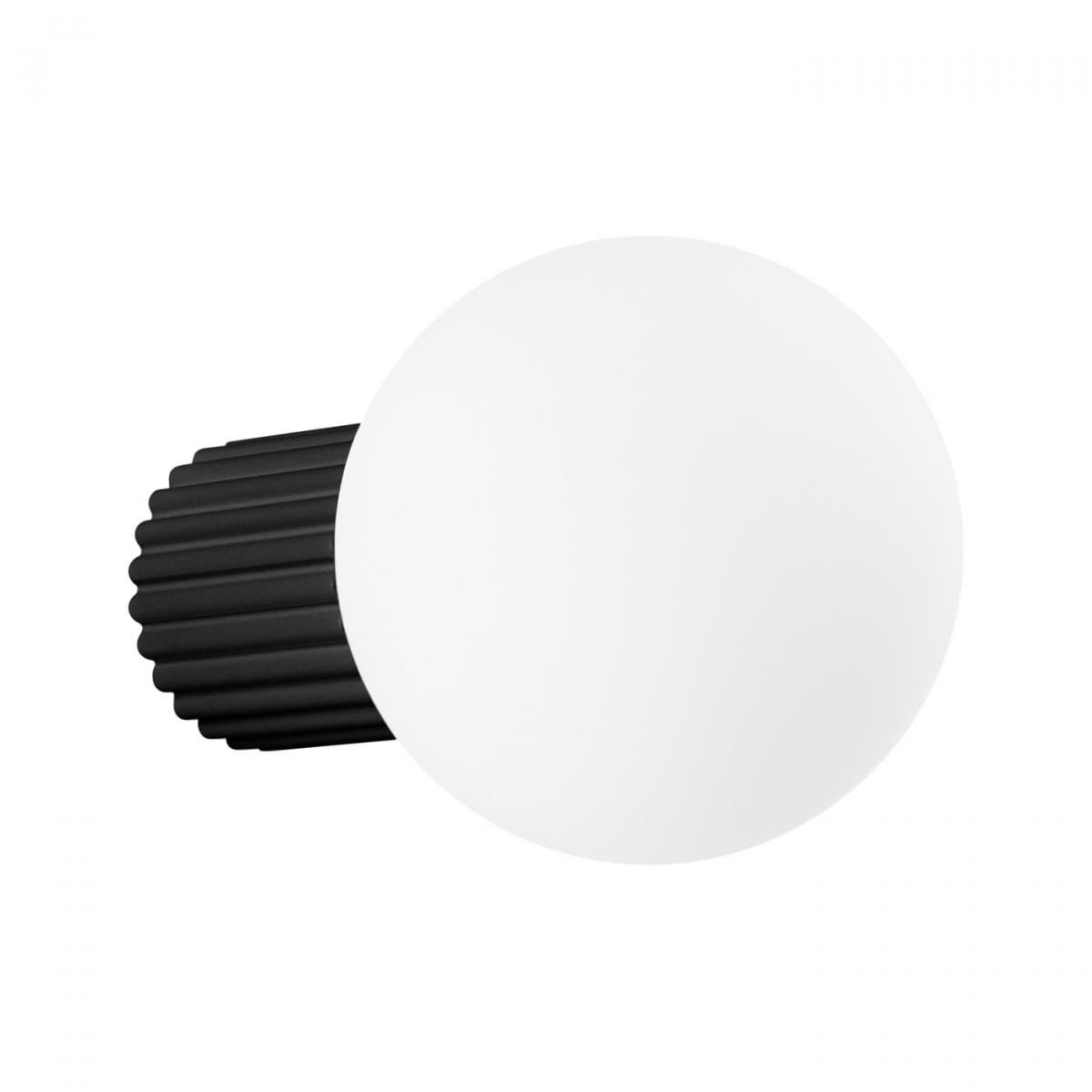 Sollux Aplique HALO negro IP44 No aplicable