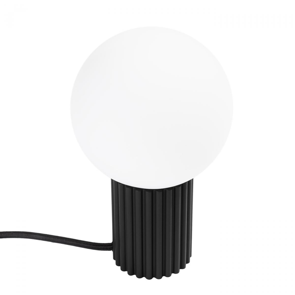 Sollux Lámpara de mesa HALO negra No aplicable