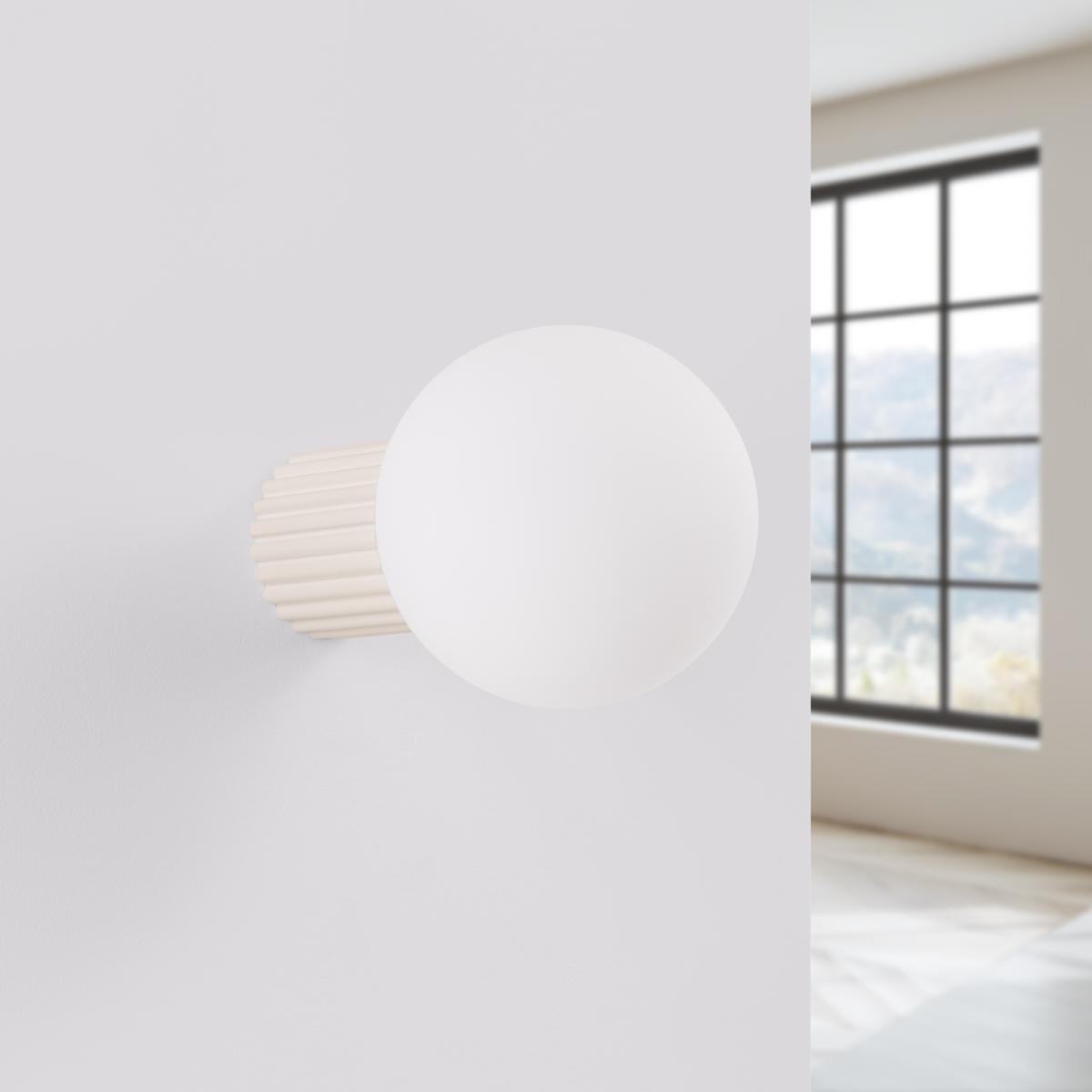 Sollux Aplique HALO beige IP44 No aplicable