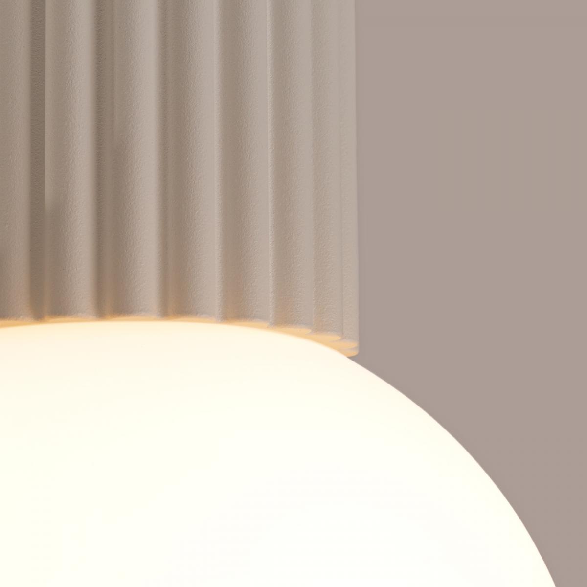 Sollux Lámpara de techo HALO beige IP44 No aplicable