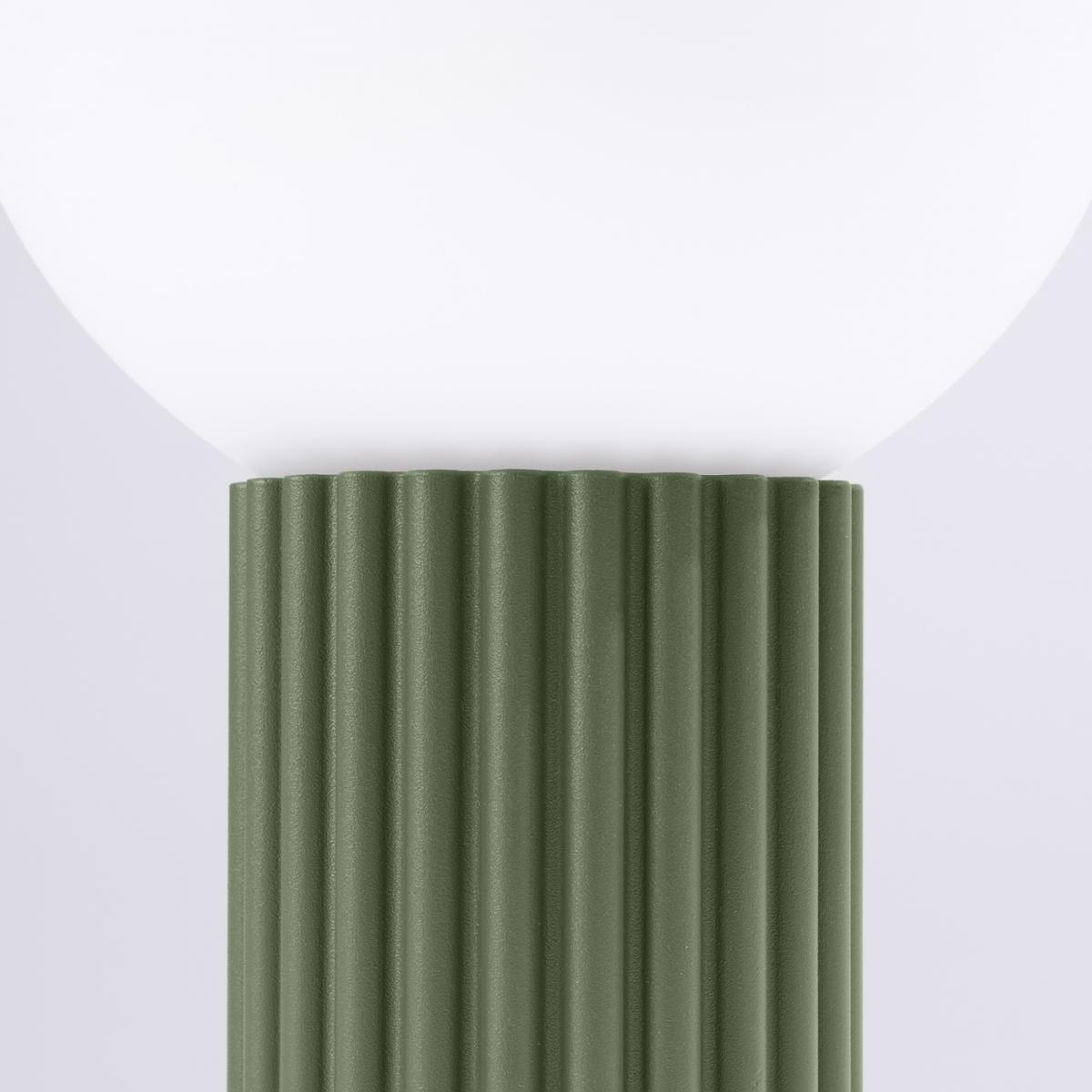 Sollux Lámpara de mesa HALO verde oliva No aplicable