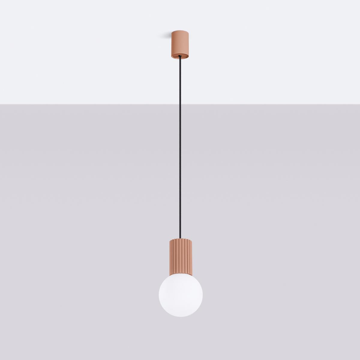 Sollux Lámpara colgante HALO 1 moca No aplicable