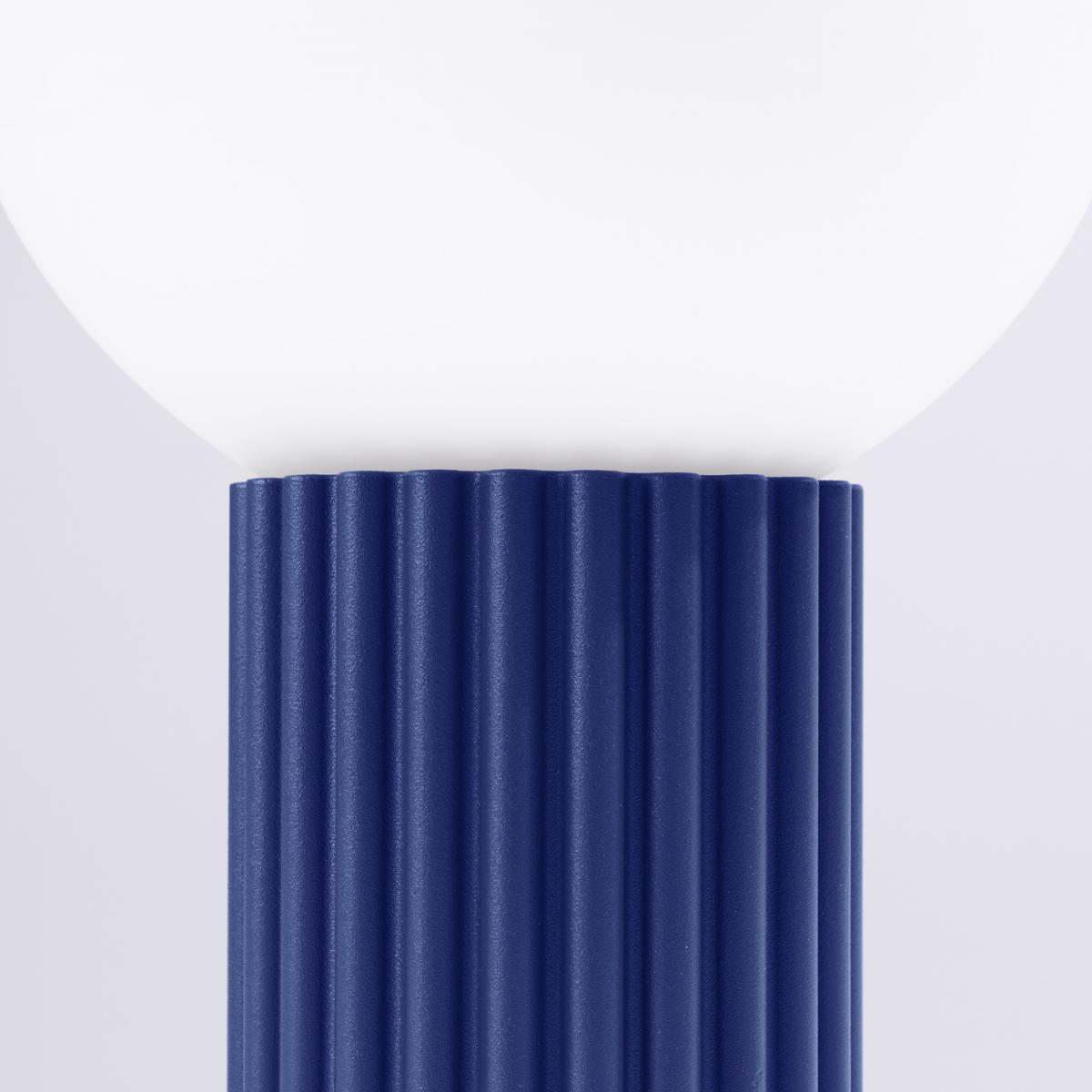 Sollux Lámpara de mesa HALO ultramar No aplicable