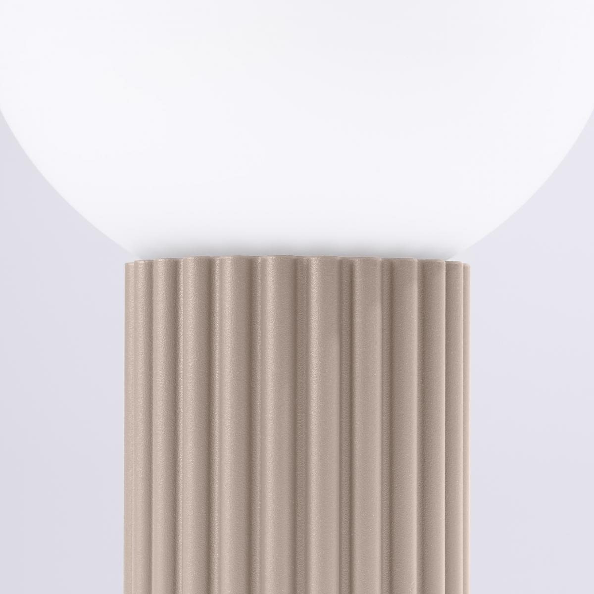 Sollux Lámpara de mesa HALO taupe No aplicable