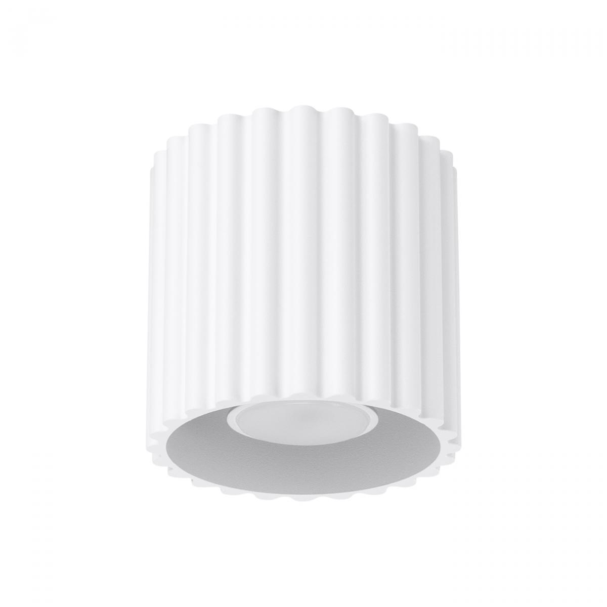 Sollux Plafón AURA 1 blanco GU10 No aplicable