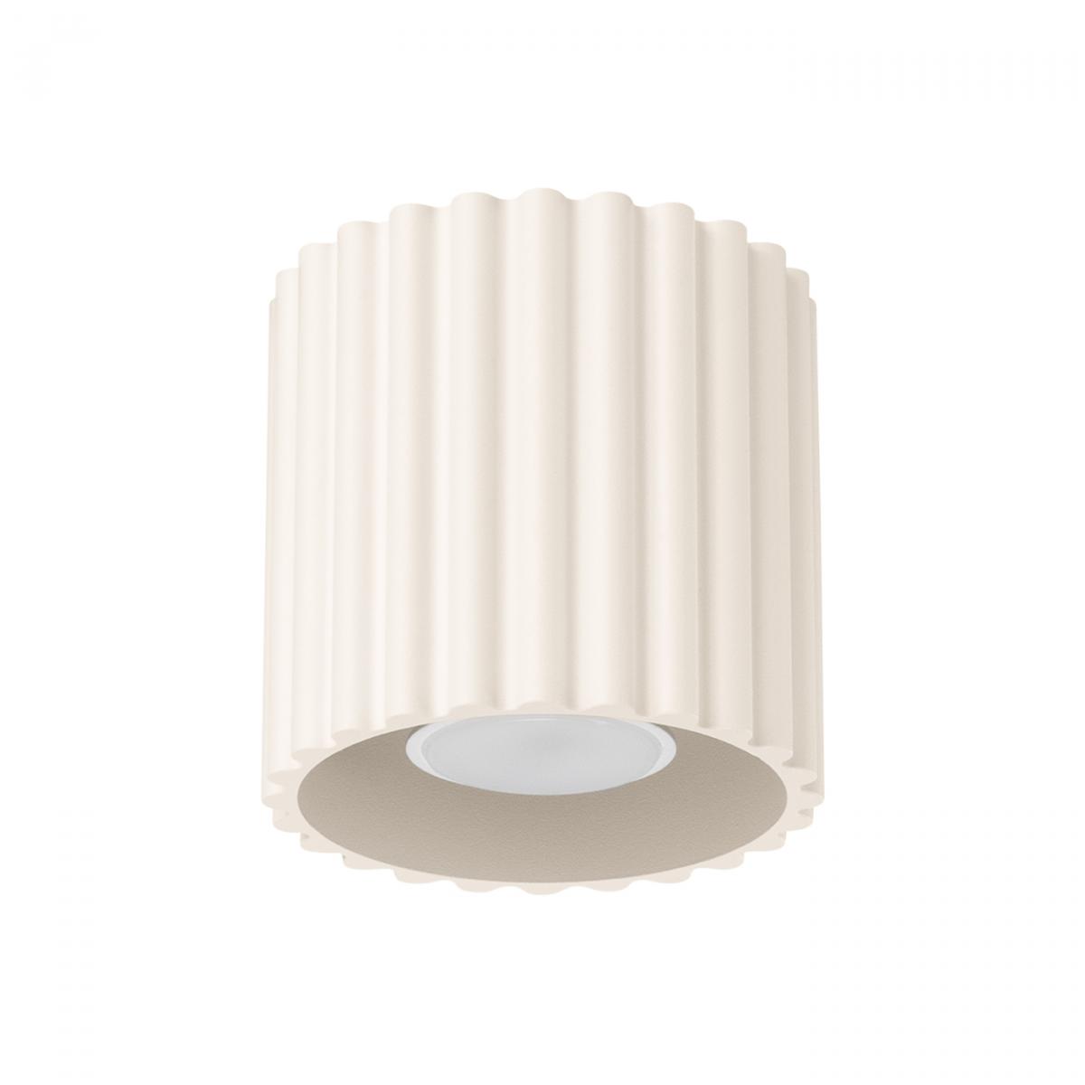 Sollux Lámpara de techo AURA 1 beige GU10 No aplicable