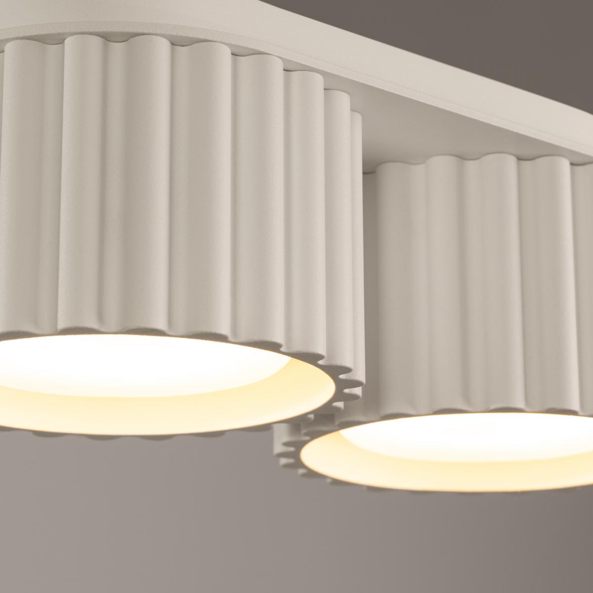 Sollux Lámpara de techo AURA 2 beige Gx53 No aplicable