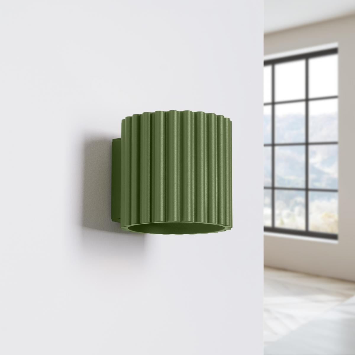 Sollux Aplique AURA verde oliva G9 No aplicable