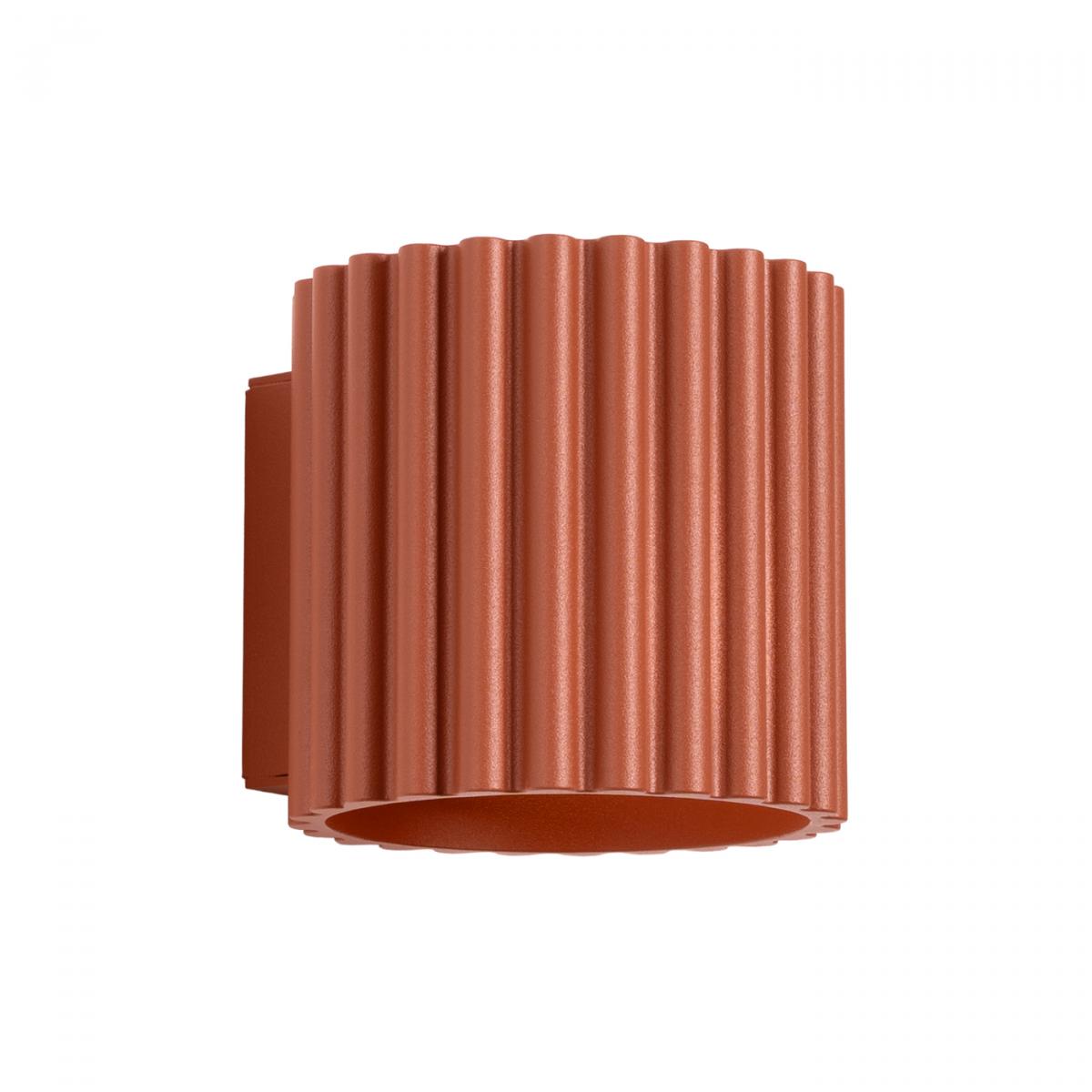 Sollux Aplique AURA rojo ocre G9 No aplicable