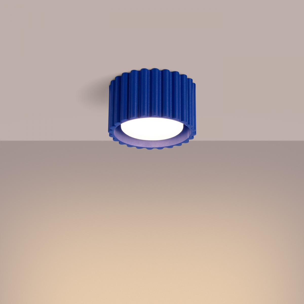 Sollux Lámpara de techo AURA 1 ultramar Gx53 No aplicable