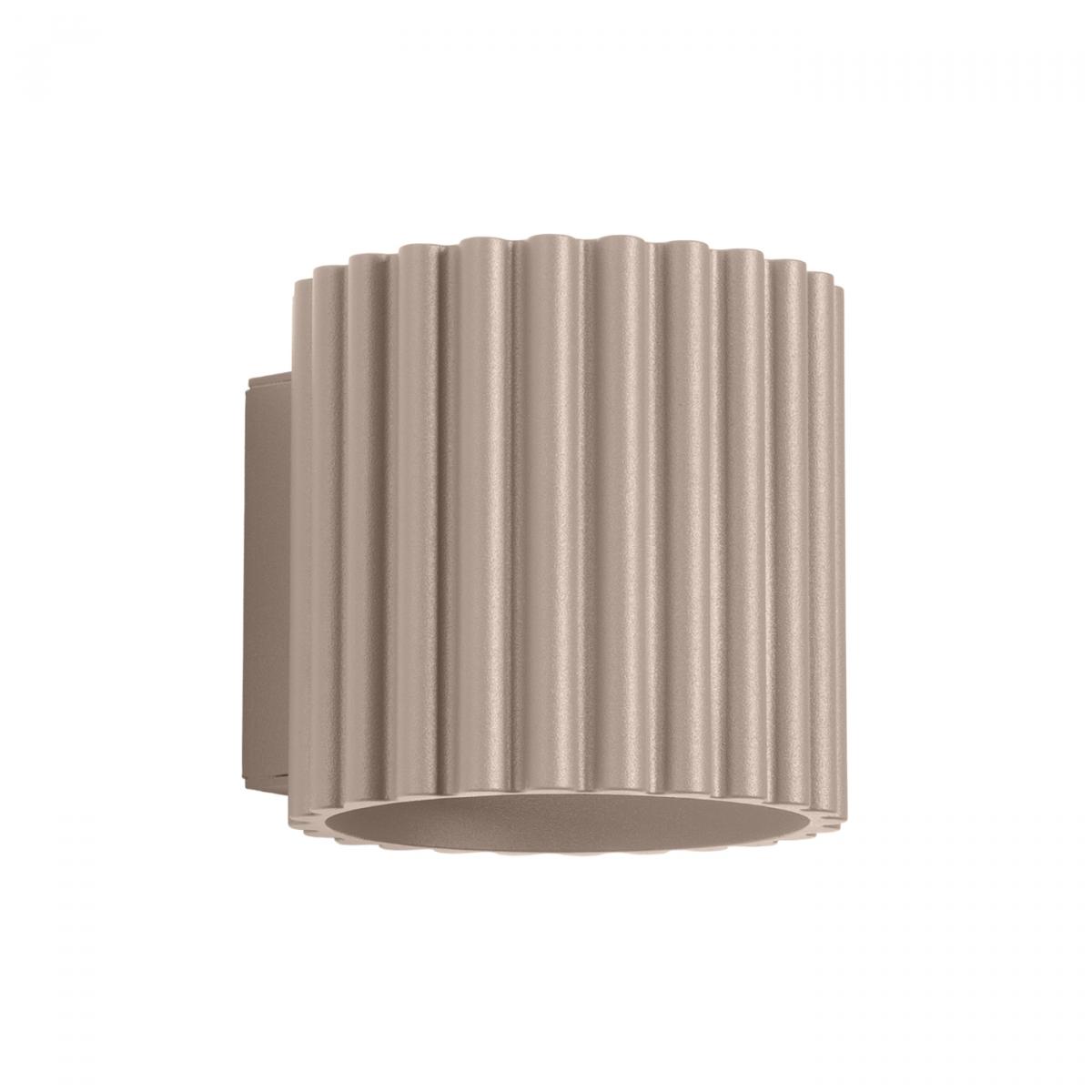 Sollux Lámpara de pared AURA taupe G9 No aplicable
