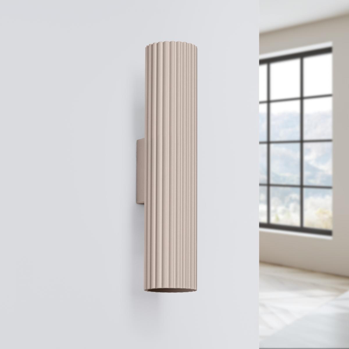Sollux Lámpara de pared KARBON 10 taupe No aplicable