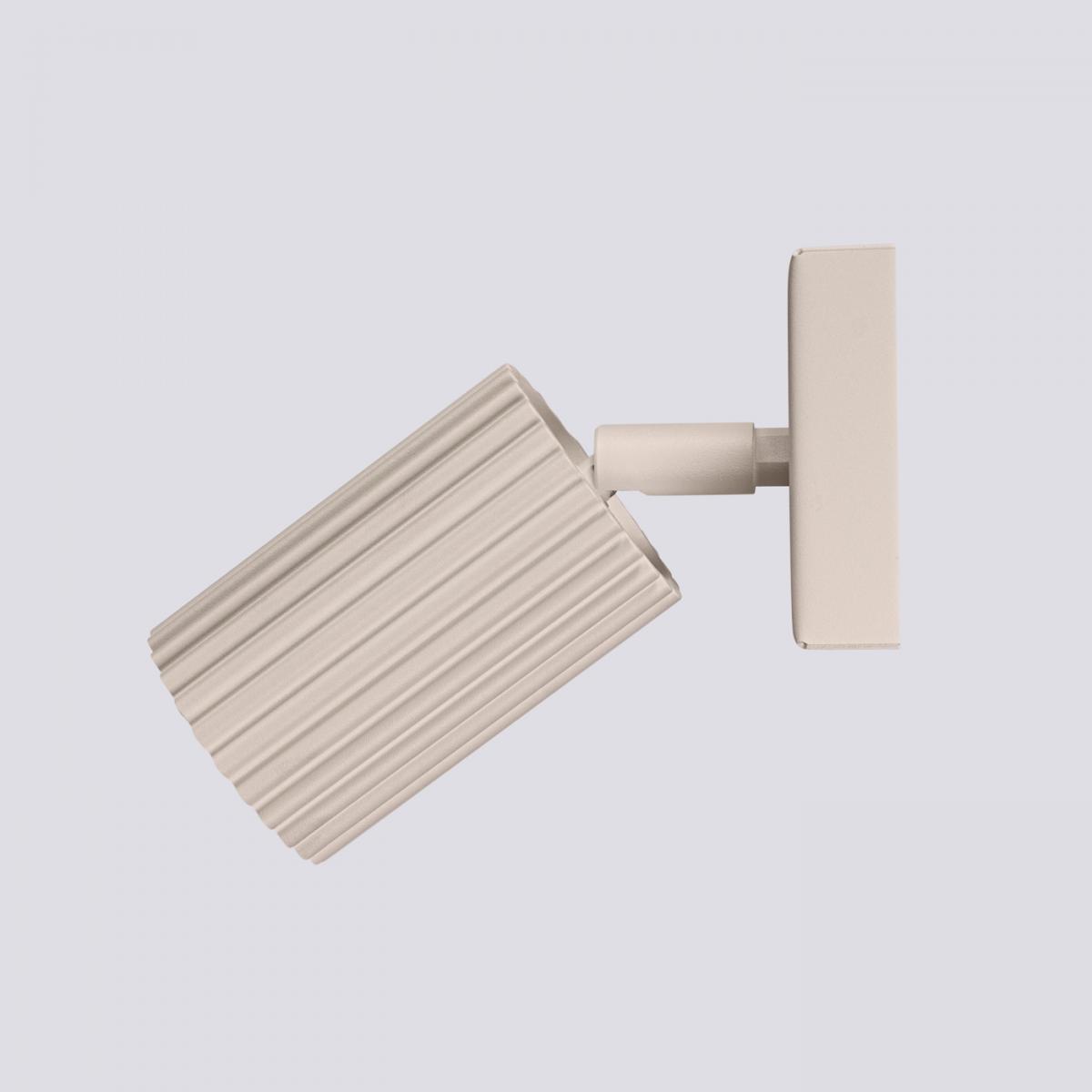 Sollux Lámpara de pared KARBON taupe No aplicable