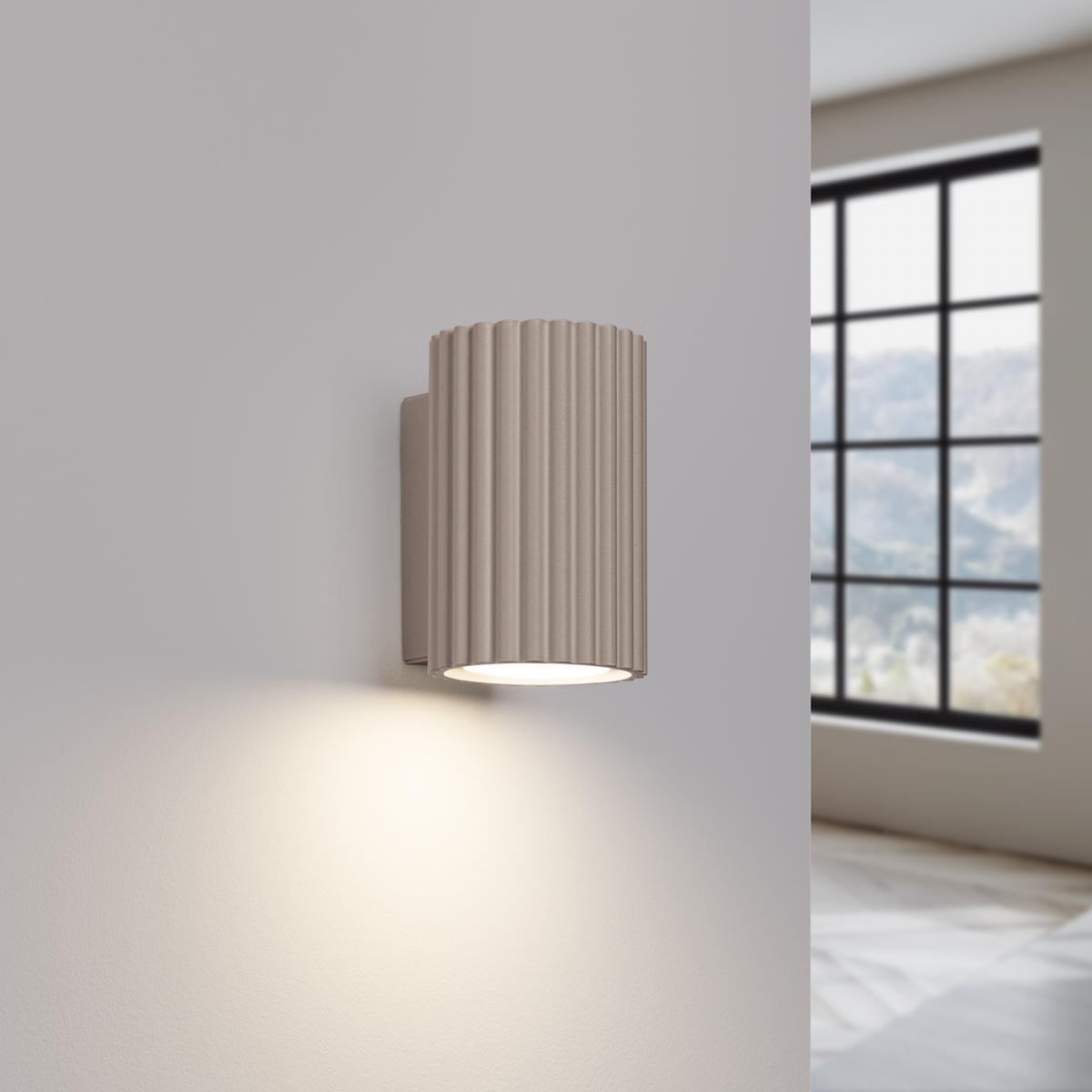 Sollux Lámpara de techo KARBON 6L taupe No aplicable