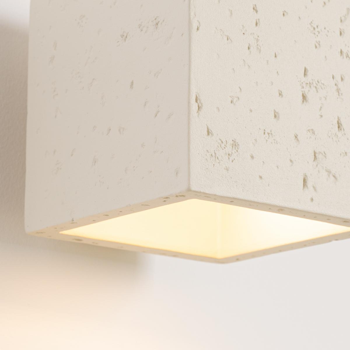 Sollux Aplique QUAD hormigón beige No aplicable