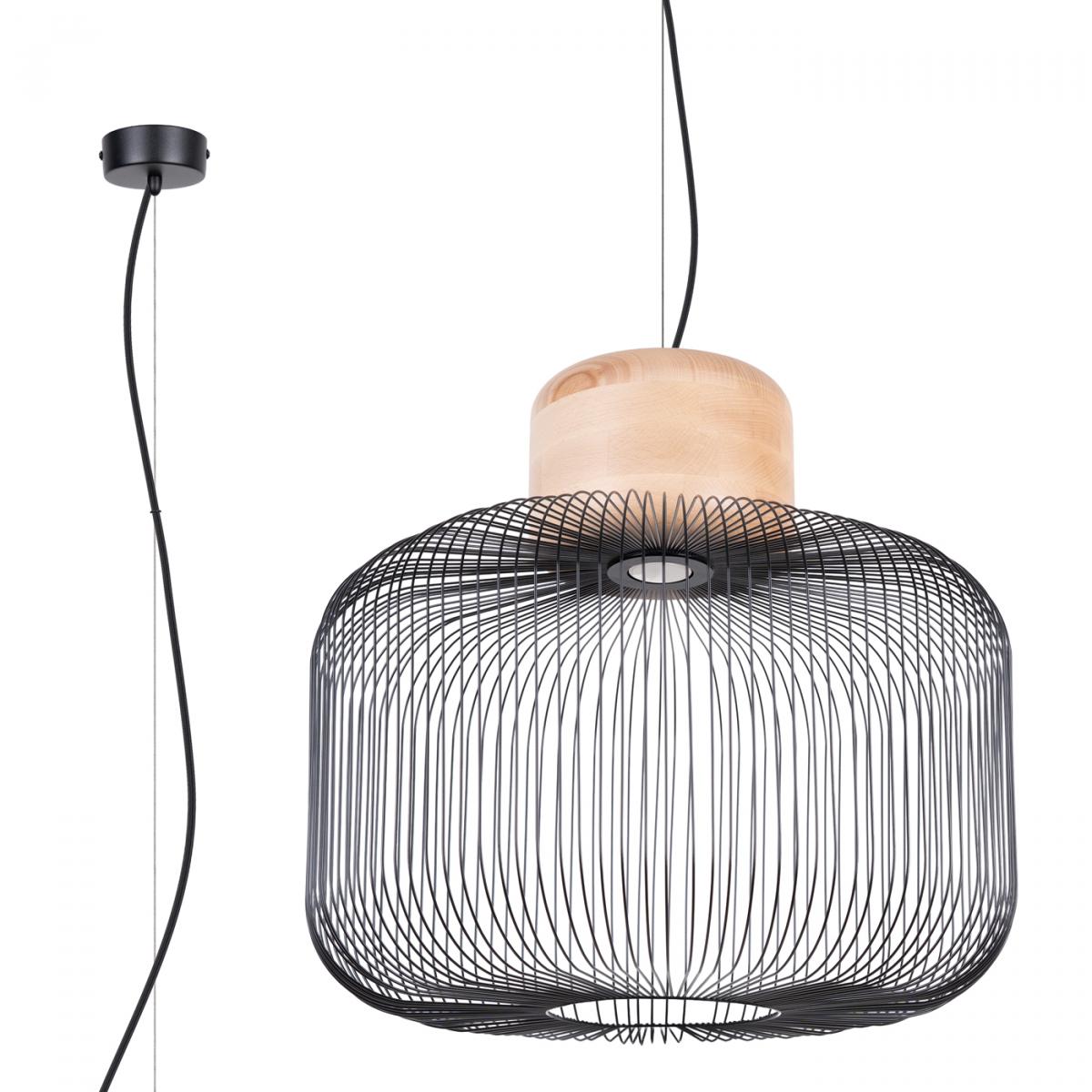 Sollux Lámpara colgante GABBIA 55 No aplicable