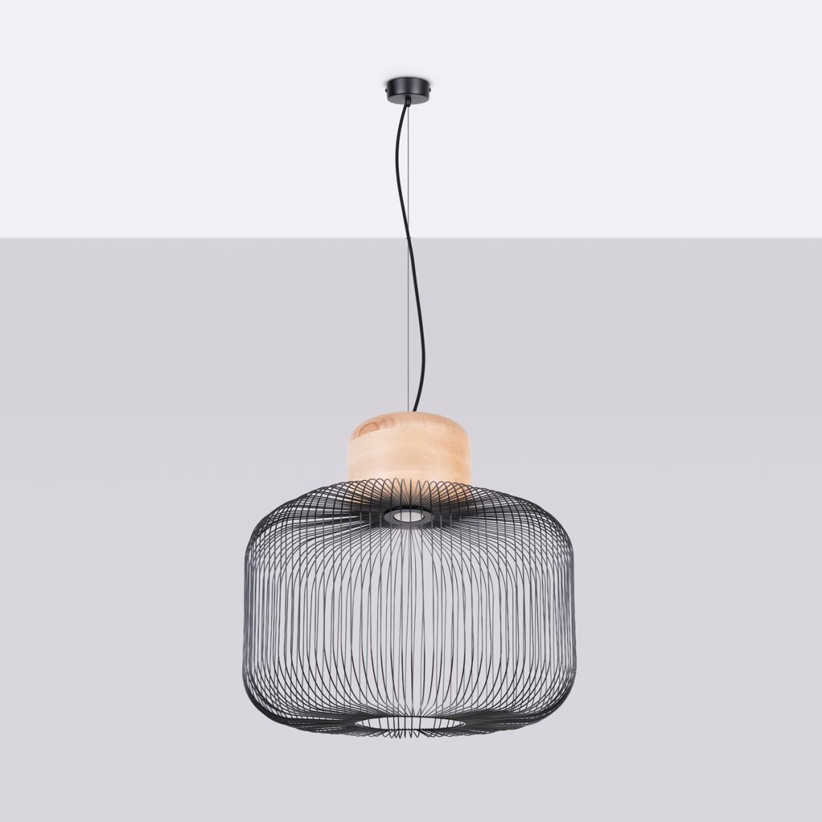 Sollux Lámpara colgante GABBIA 55 No aplicable