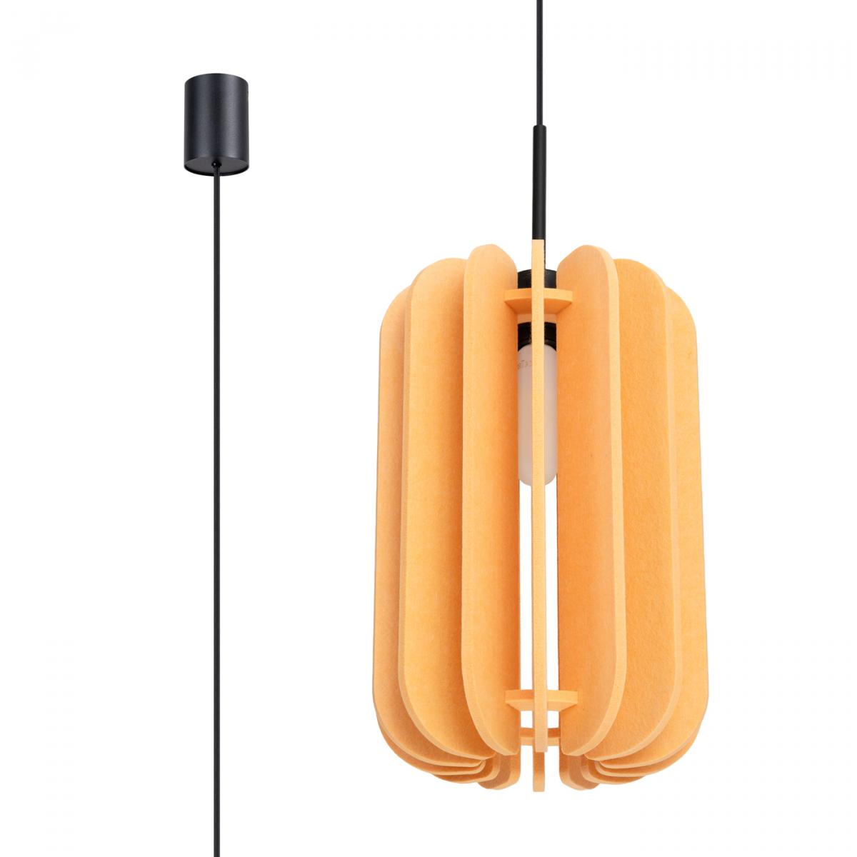 Sollux Lámpara colgante MULA 27 amarillo No aplicable