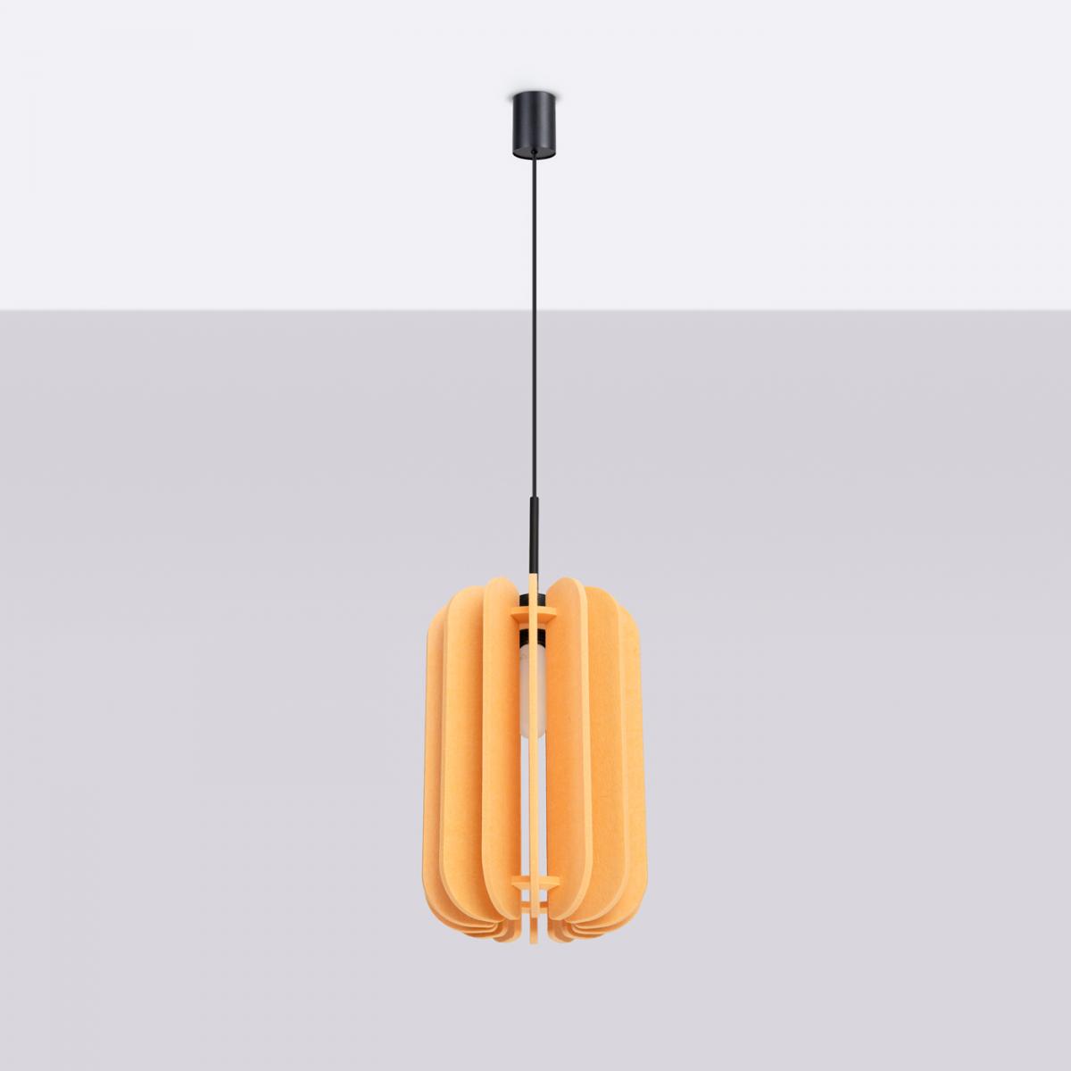 Sollux Lámpara colgante MULA 27 amarillo No aplicable