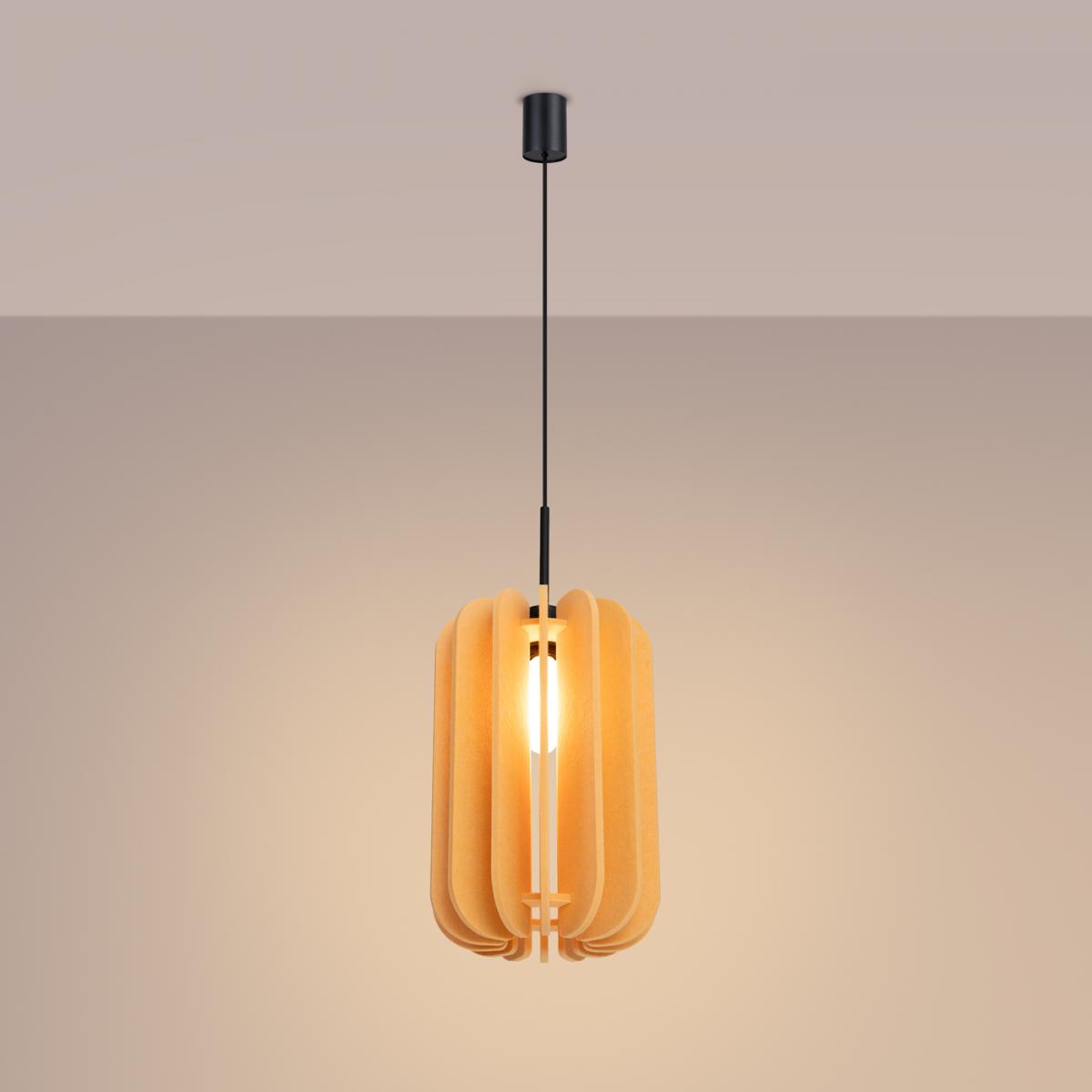 Sollux Lámpara colgante MULA 27 amarillo No aplicable