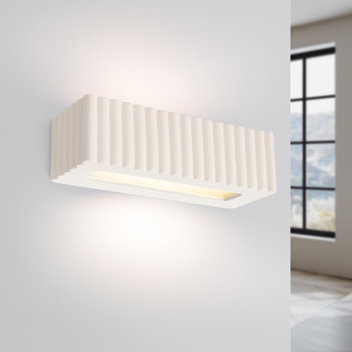 Sollux Aplique de cerámica RIGATA No aplicable