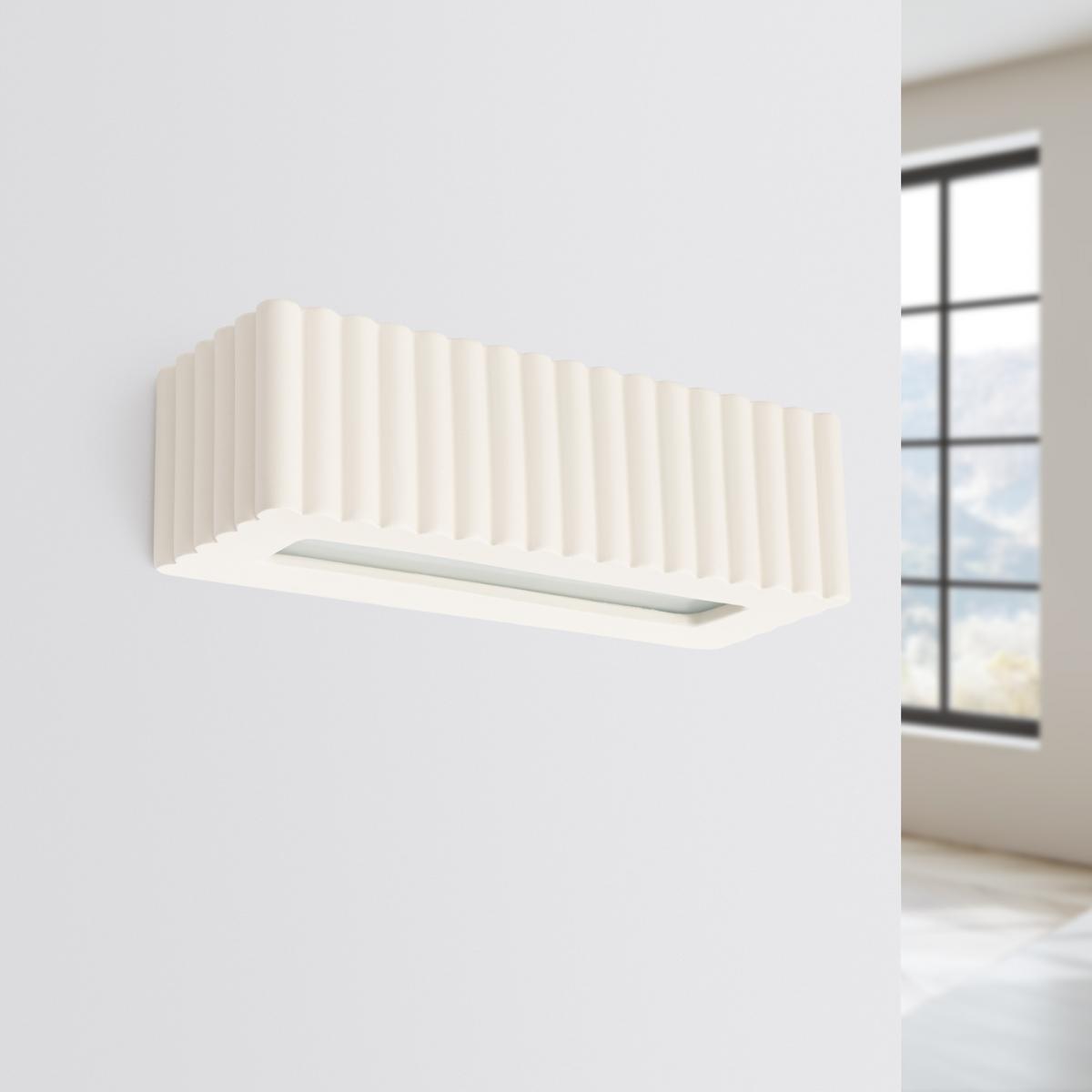 Sollux Aplique de cerámica RIGATA beige No aplicable