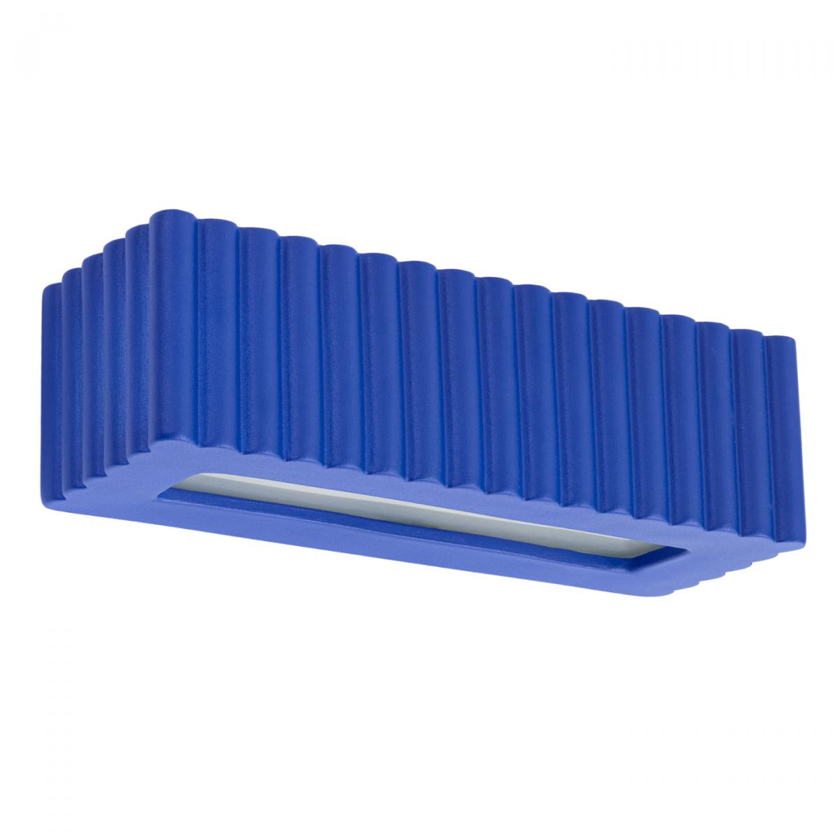 Sollux Aplique de cerámica RIGATA ultramarino No aplicable