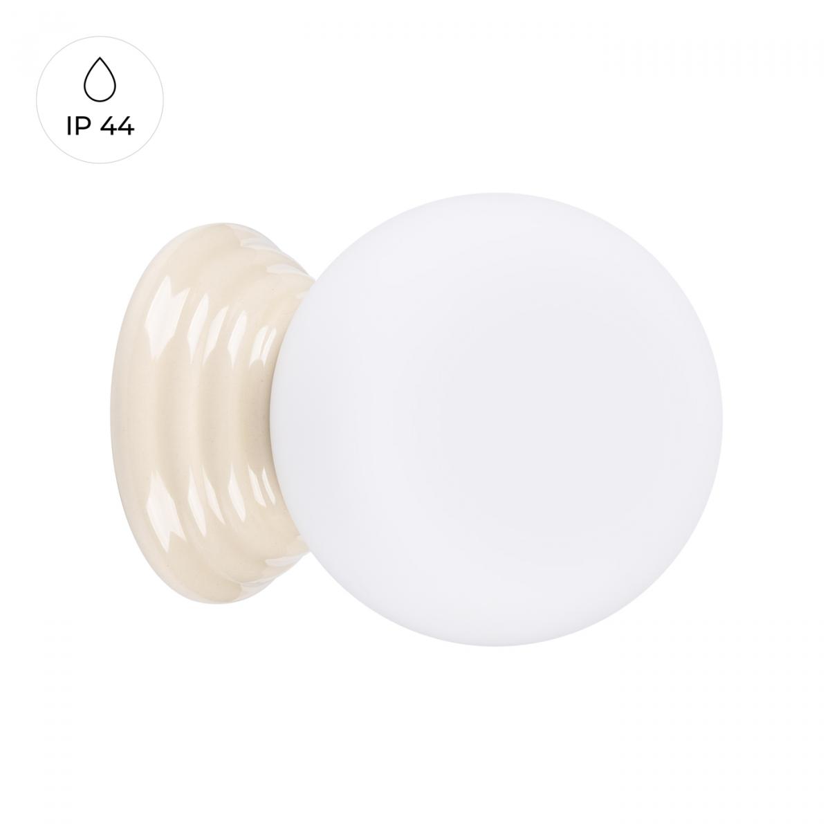 Sollux Aplique ZORI beige IP44 No aplicable