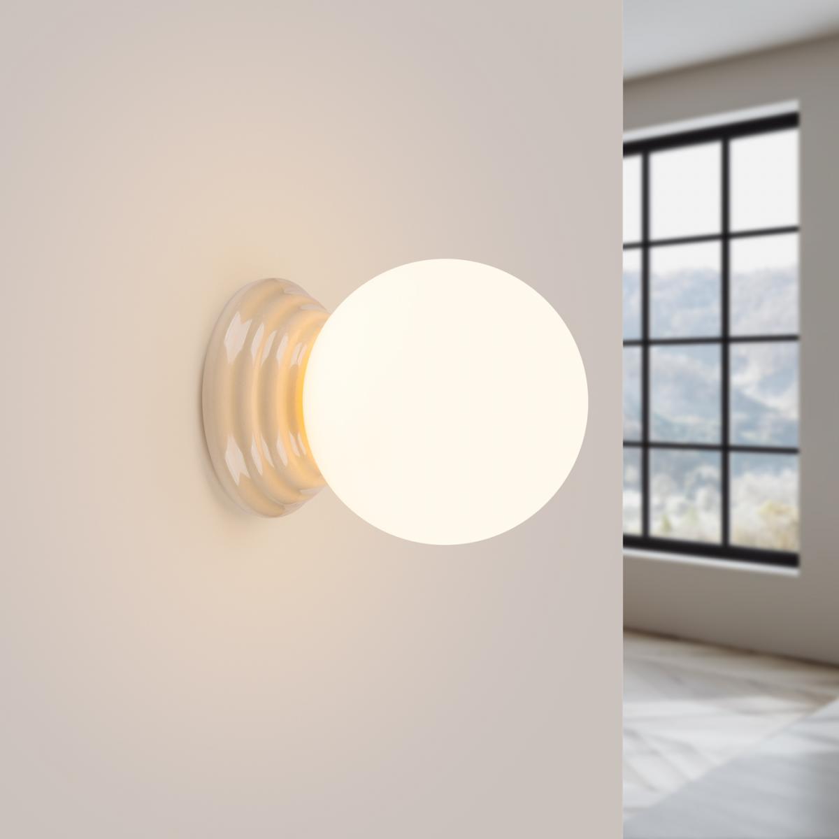 Sollux Aplique ZORI beige IP44 No aplicable