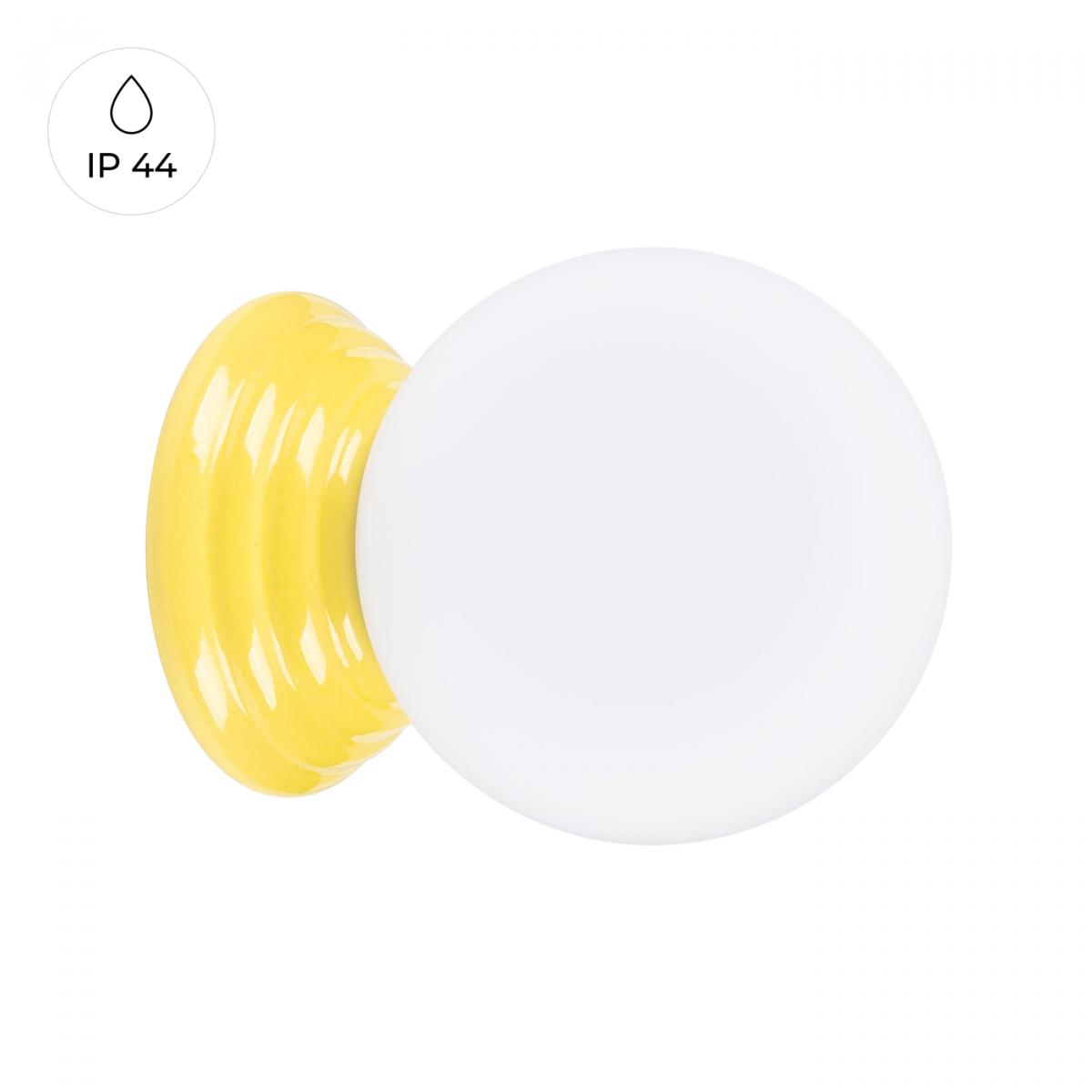 Sollux Aplique ZORI amarillo IP44 No aplicable