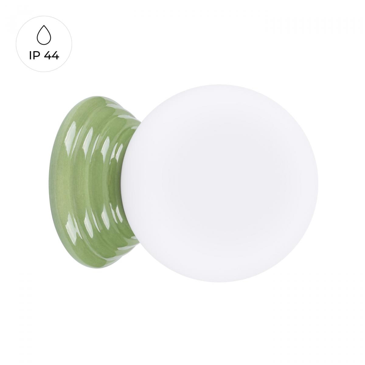 Sollux Aplique ZORI verde IP44 No aplicable