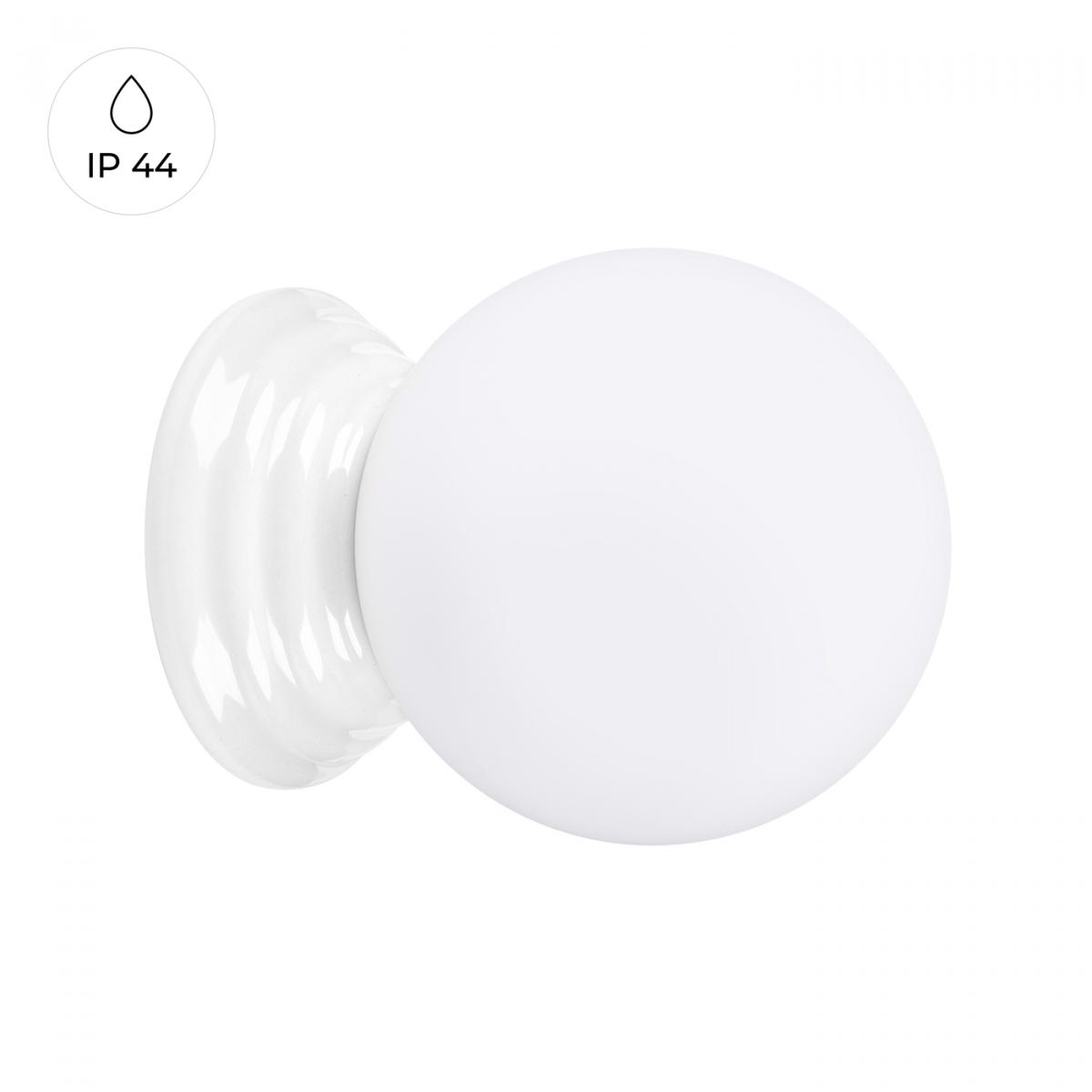 Sollux Aplique ZORI blanco IP44 No aplicable