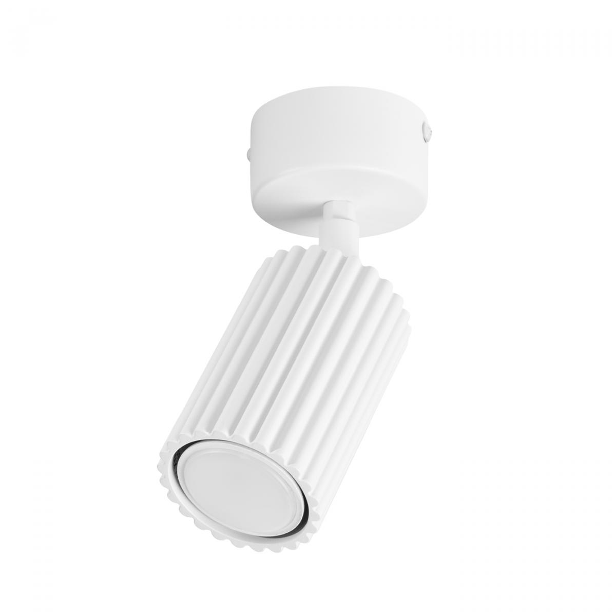 Sollux Plafón KARBON 1 blanco 