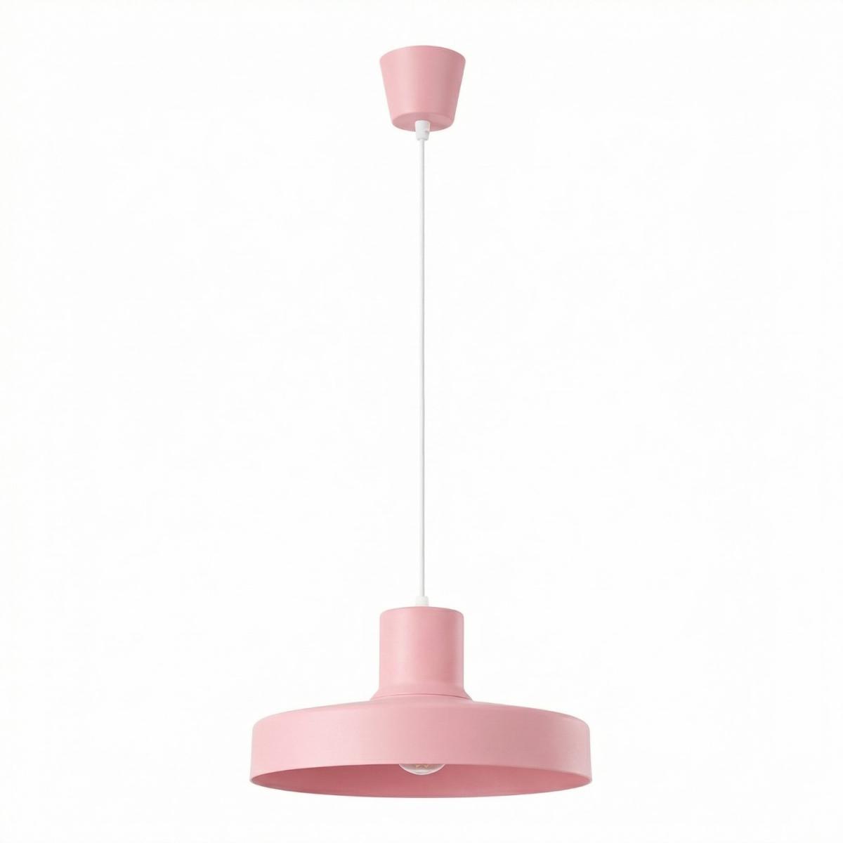 Sollux Lámpara colgante BILO rosa 