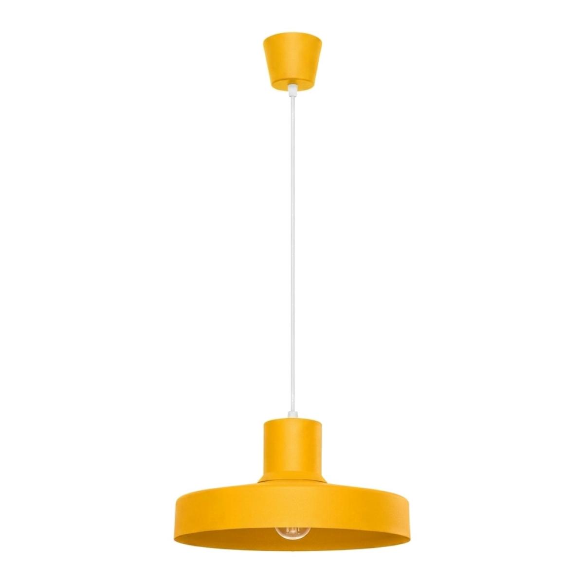 Sollux Lámpara colgante BILO amarillo 