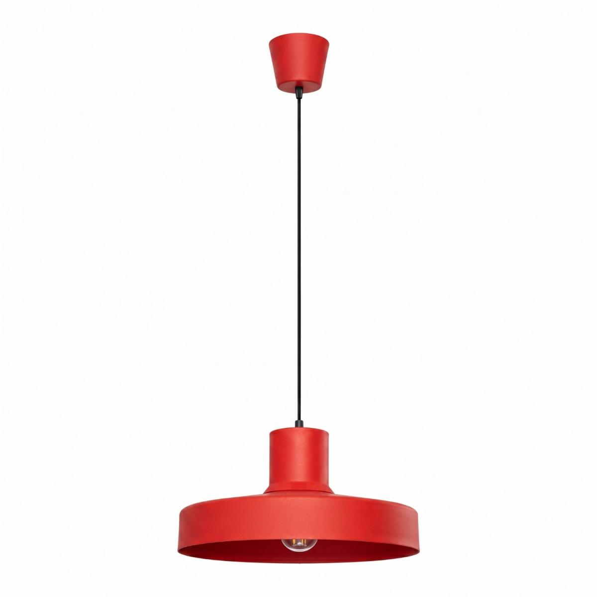 Sollux Lámpara colgante BILO rojo 