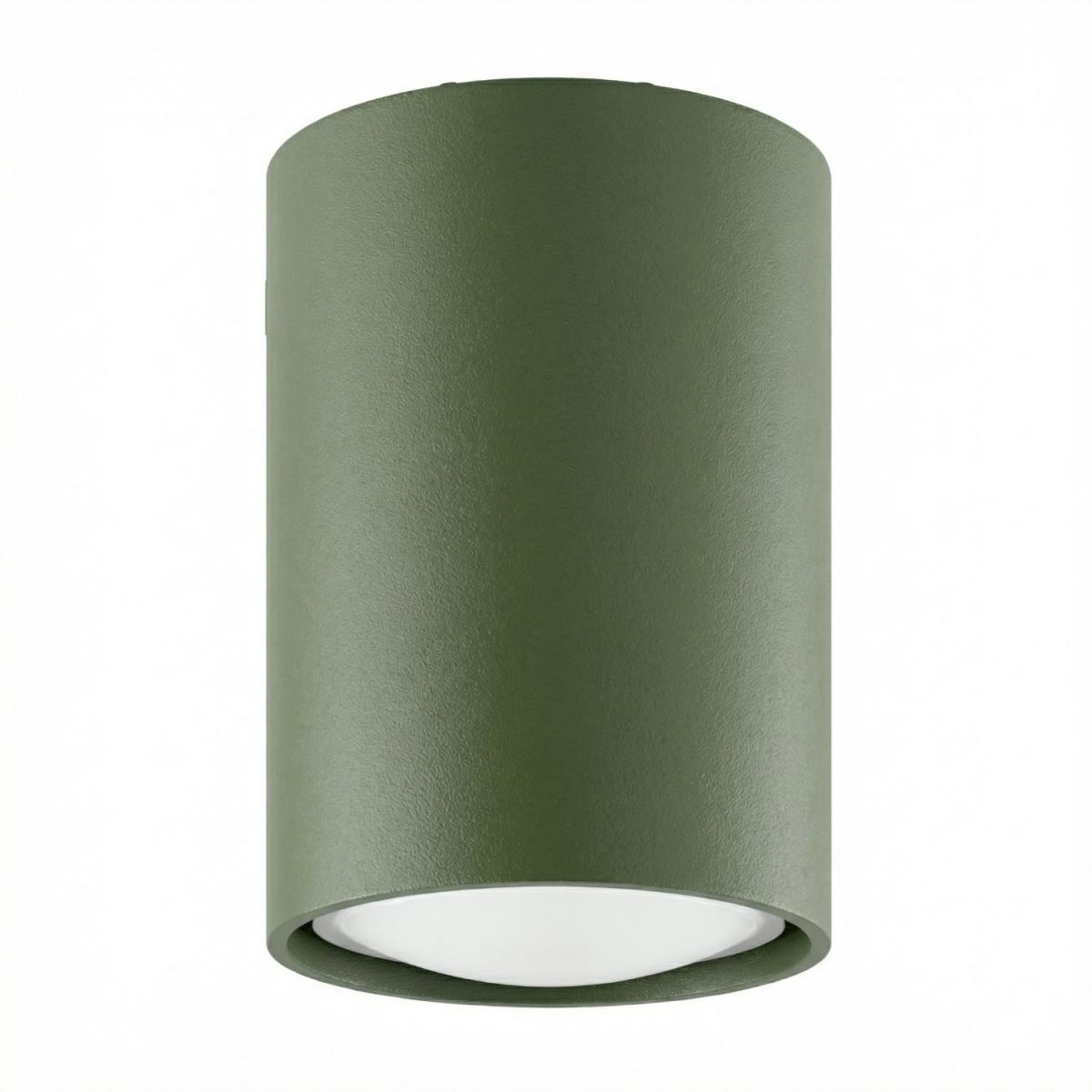 Sollux Plafón LAGOS 10 verde oliva 